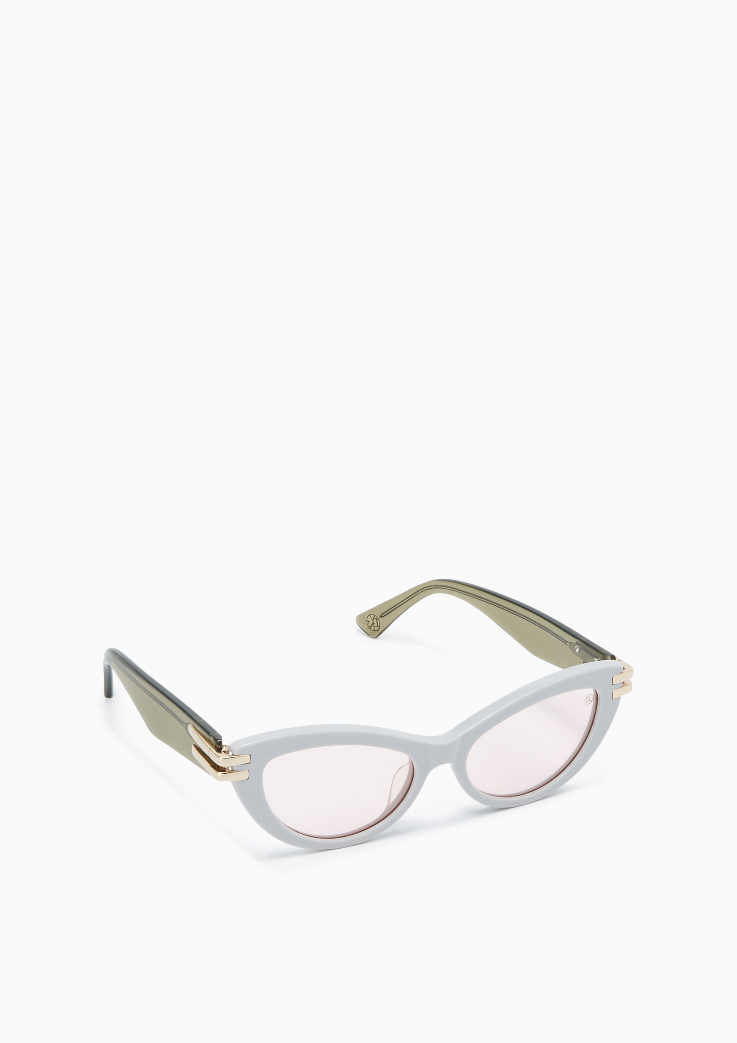 Russell Sunglasses White - Lyn TH