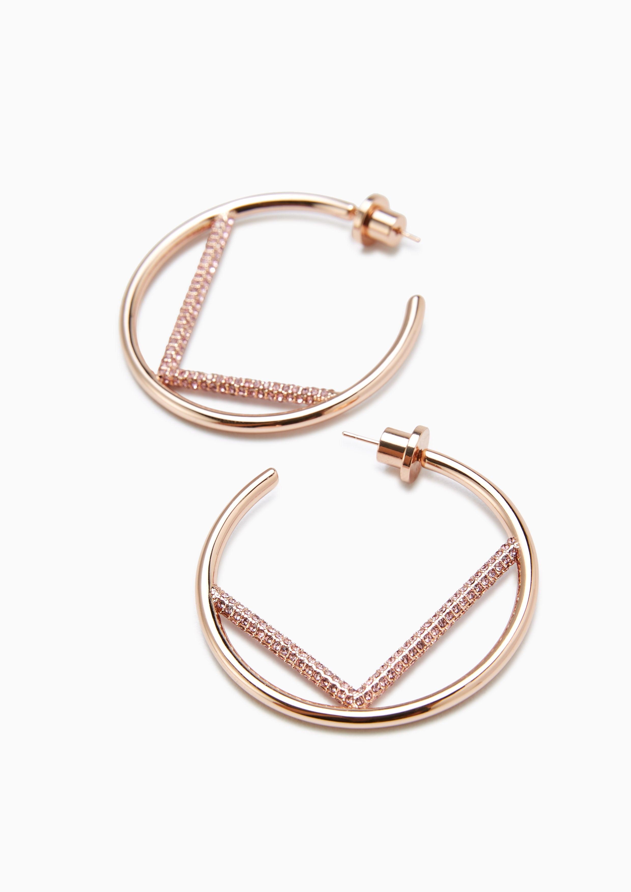 Eve Earrings Rose Gold - Lyn TH