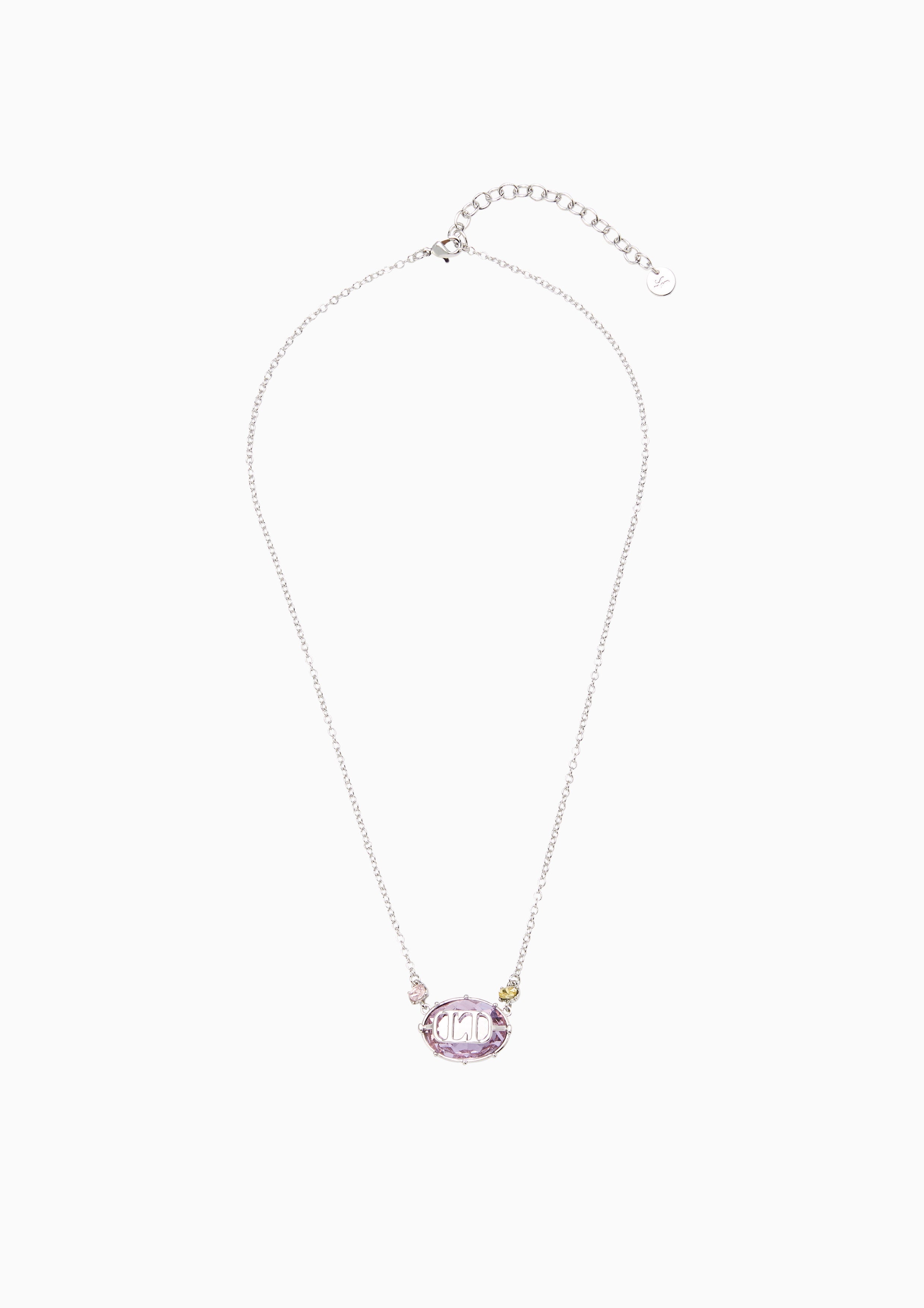 Lalari Gem Necklace Jewellery Silver - Lyn TH