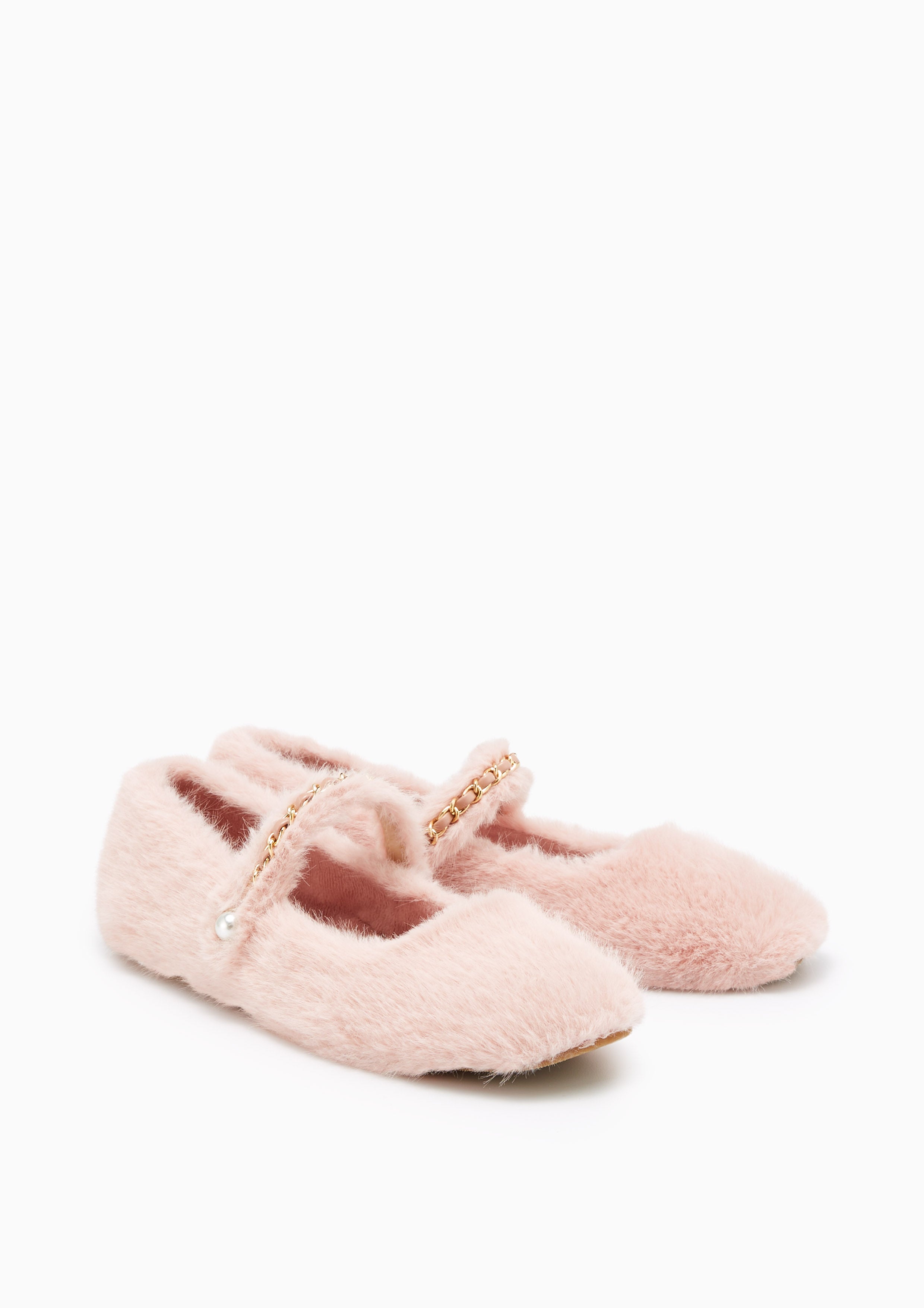 Blustery Flat Ballerinas Pink