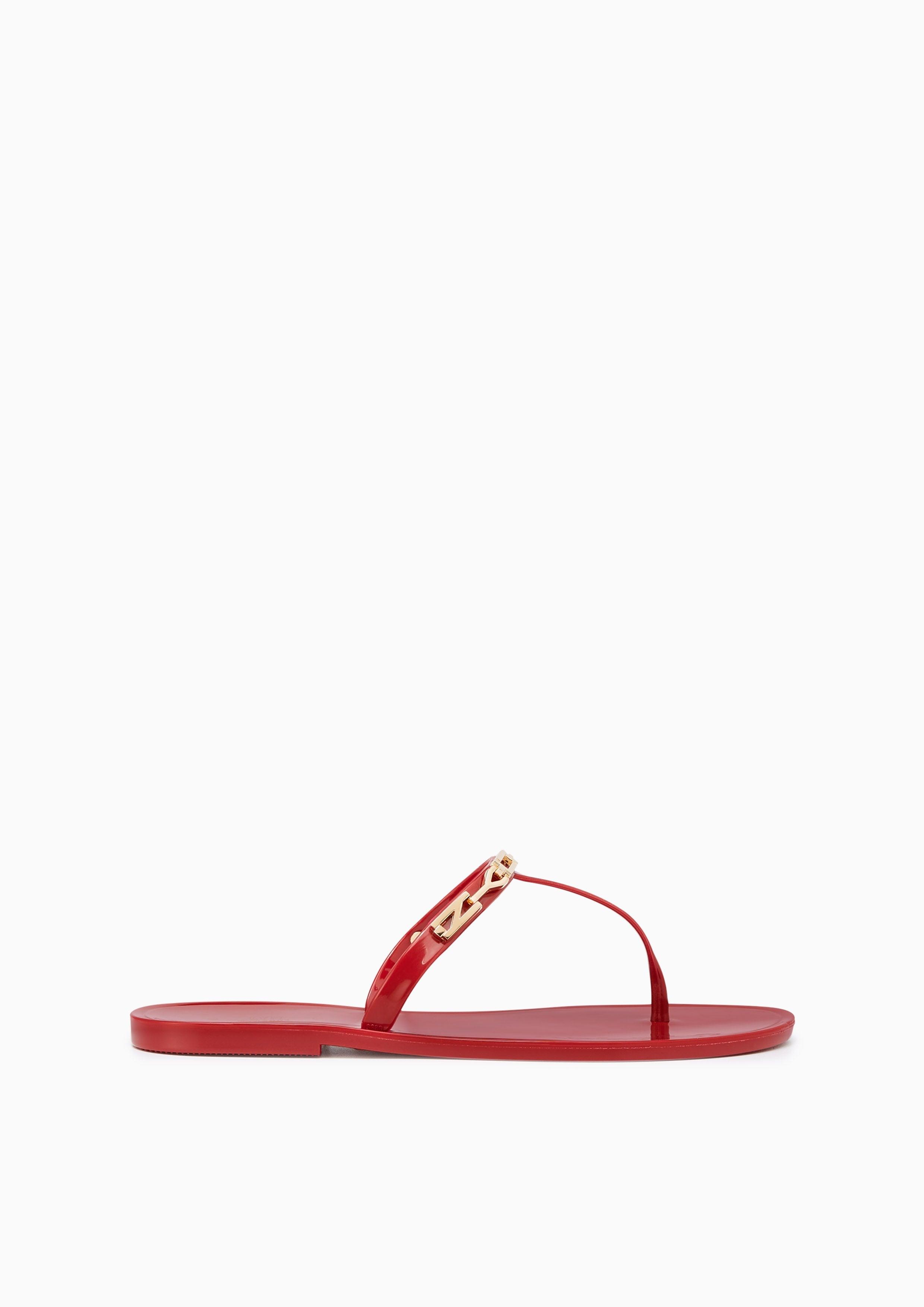 Bramble Flat Thongs Red - Lyn TH