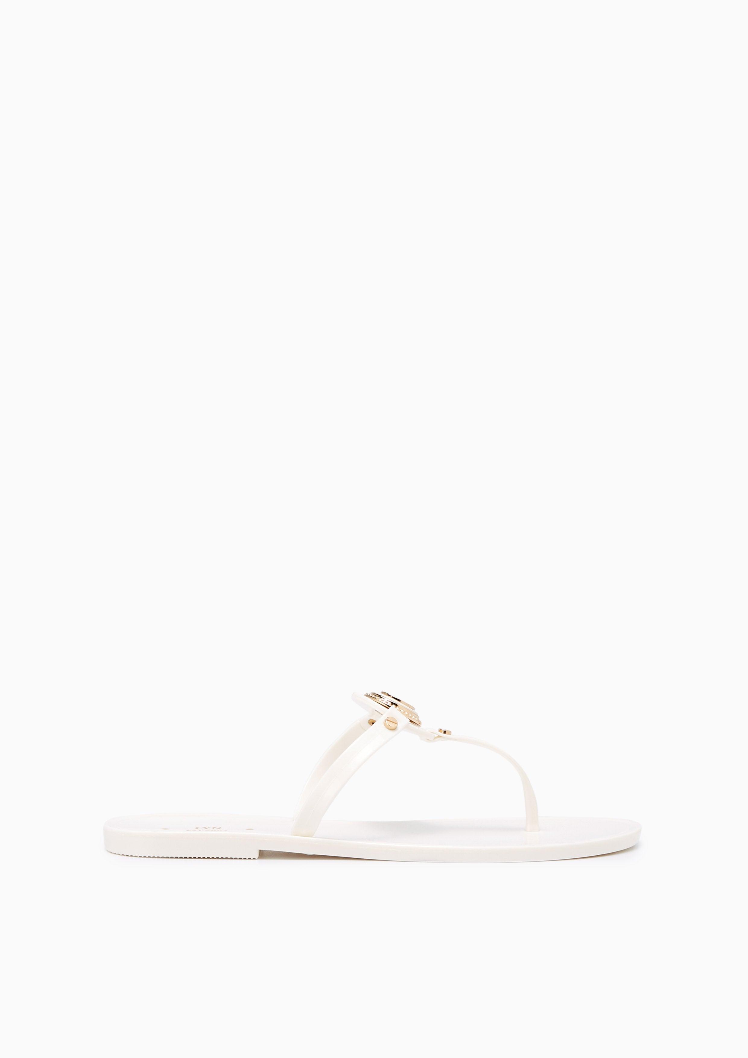 Best Loved Flat Thongs Off-White - Lyn TH