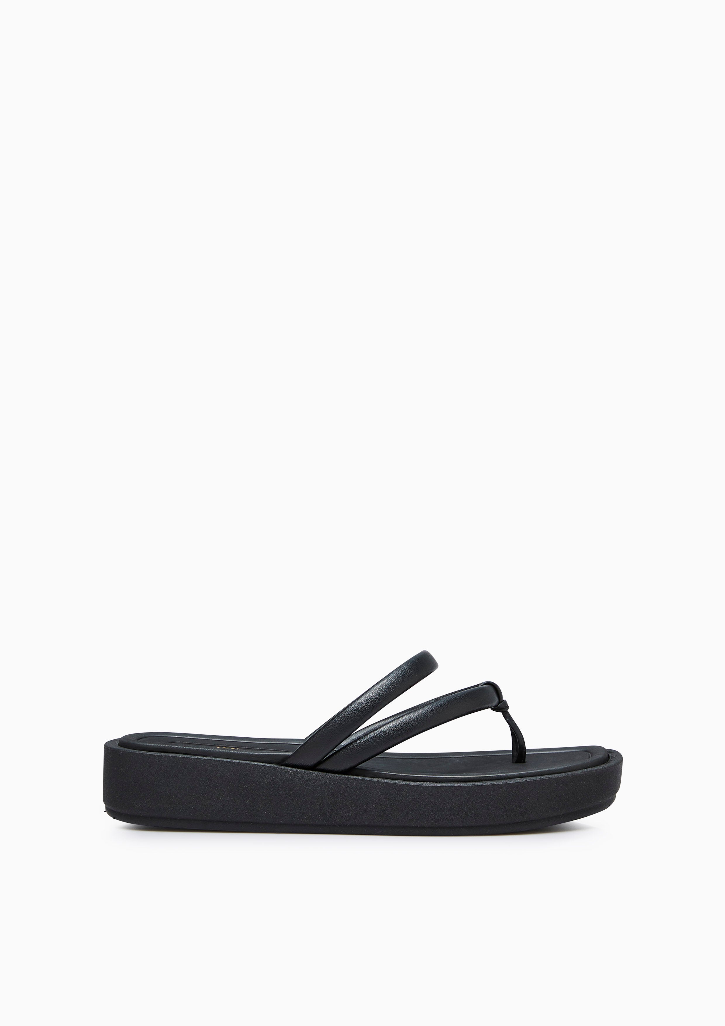 Bacca Platform Sandals Black