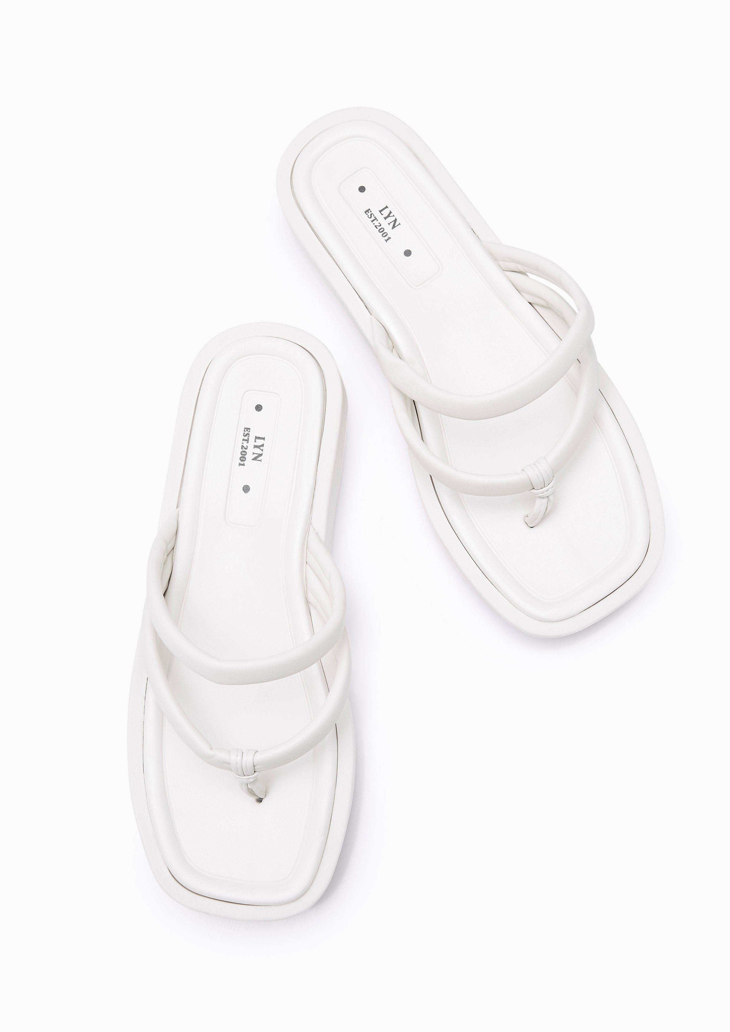 Bacca Platform Sandals Off-White