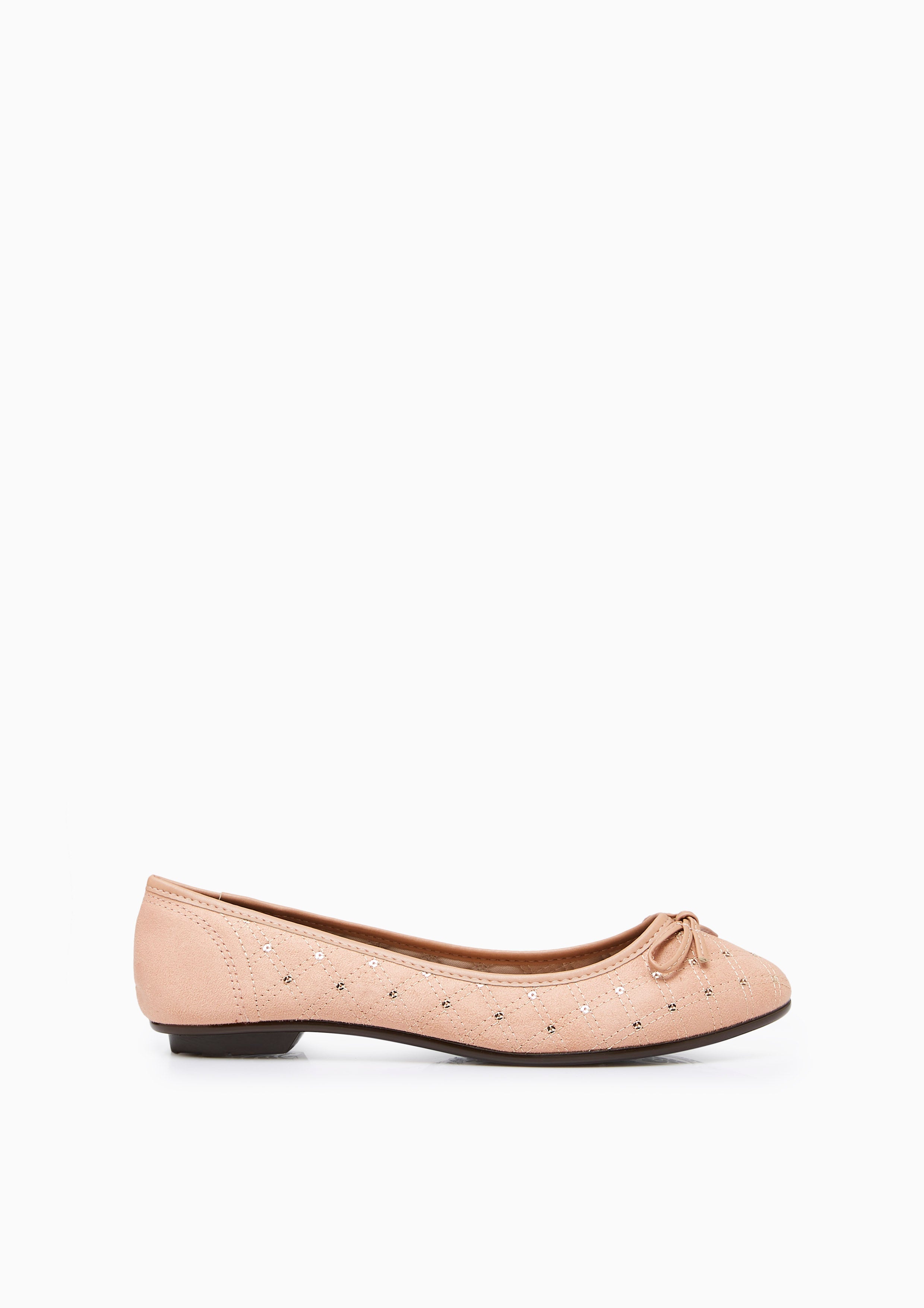 Brice Flat Ballerinas Nude