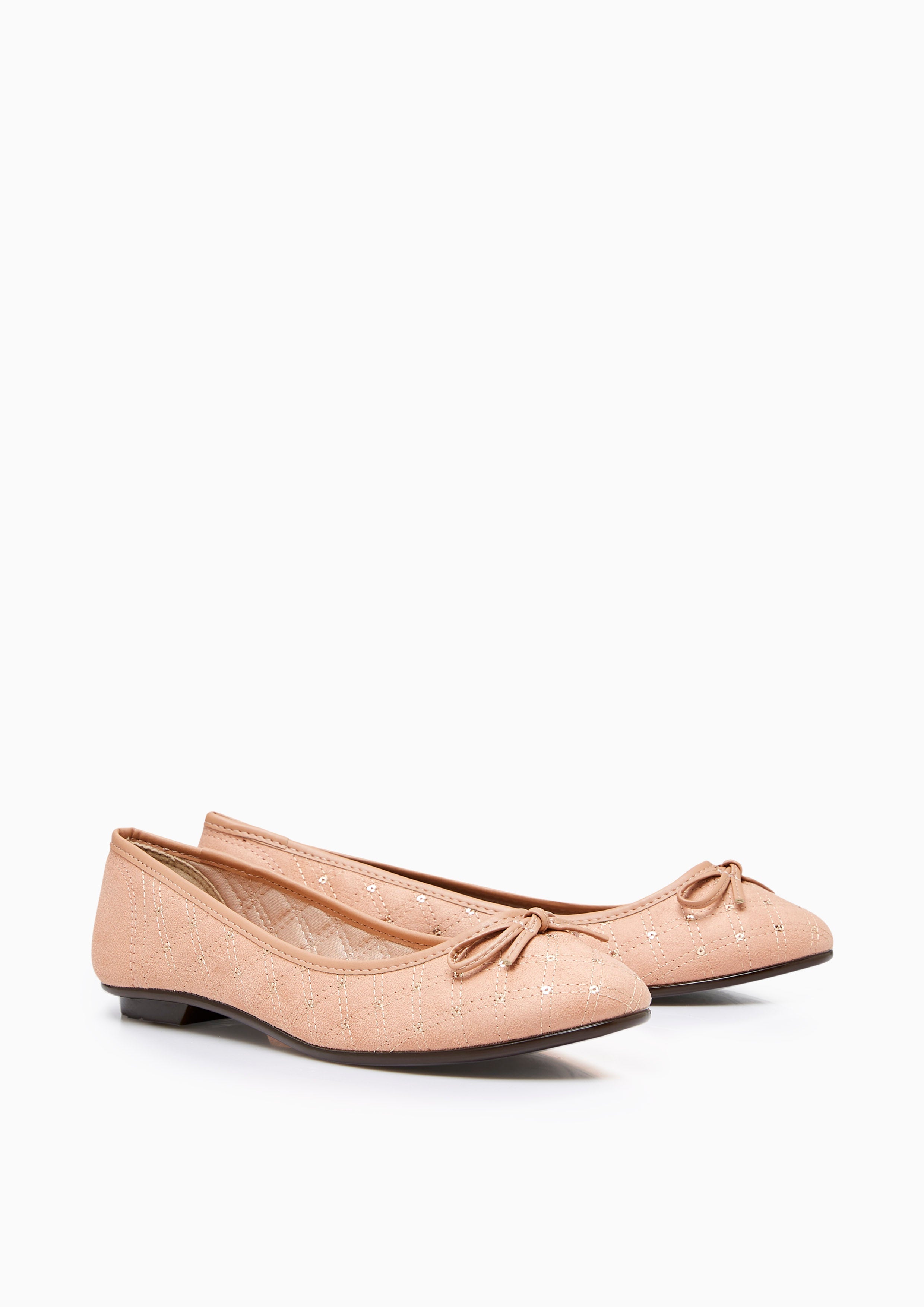 Brice Flat Ballerinas Nude