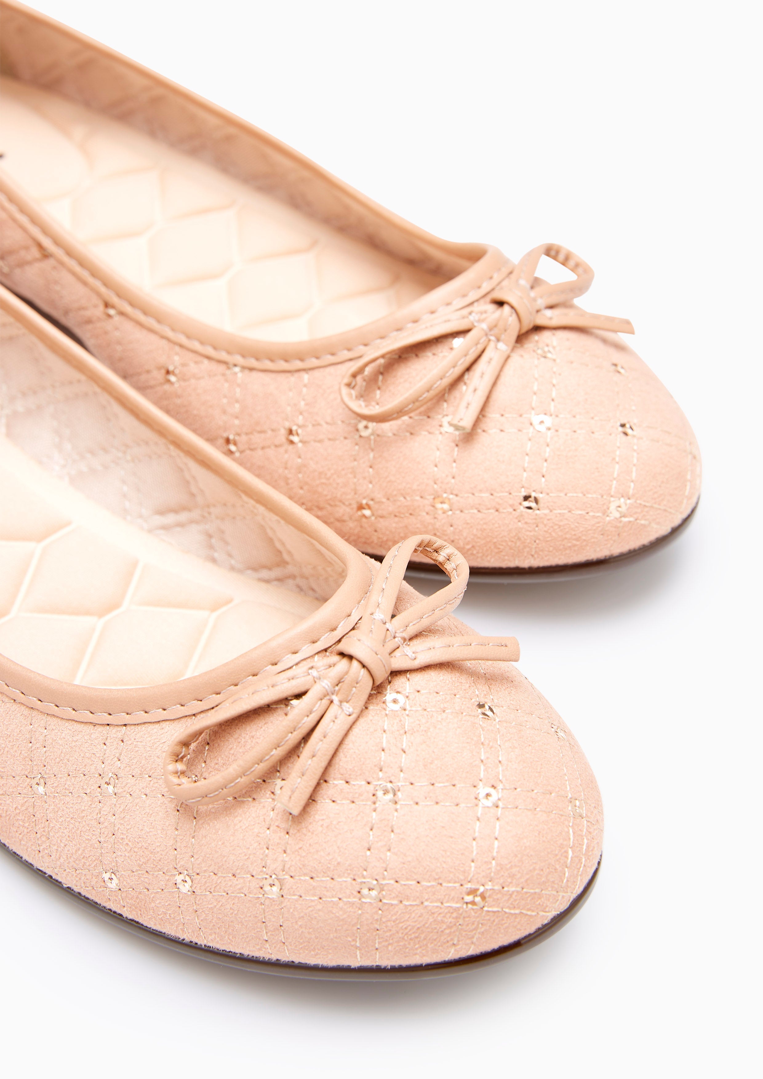 Brice Flat Ballerinas Nude