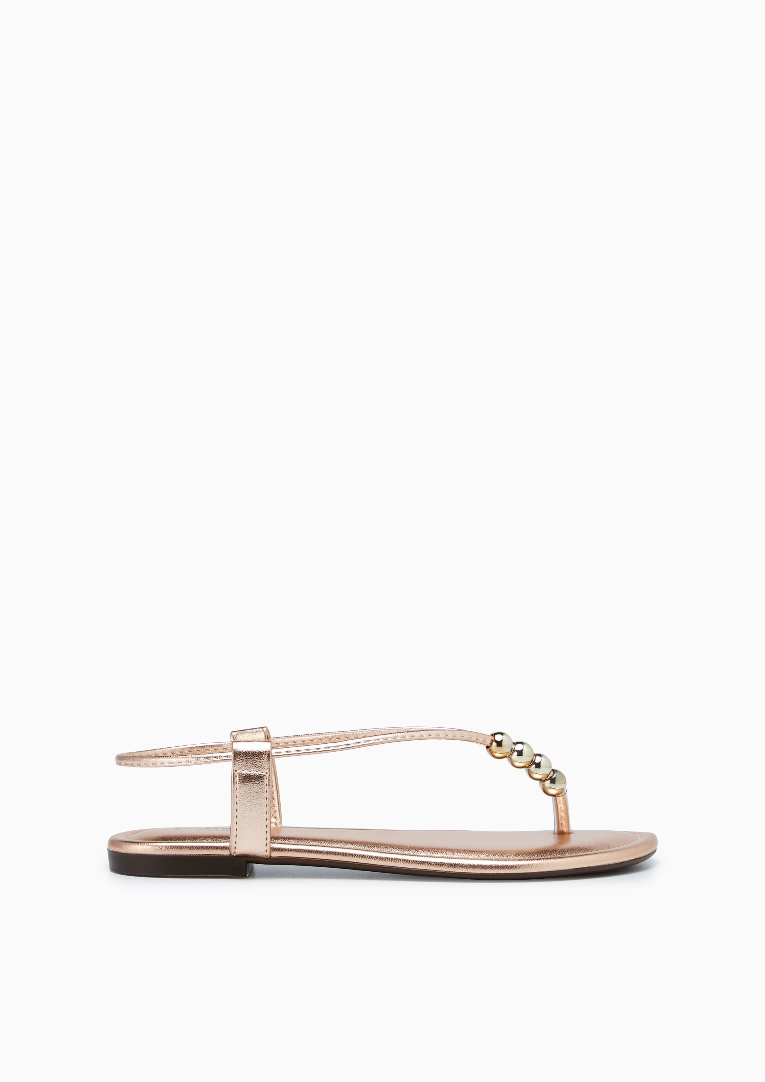 Bryna Flat Sandals Rose Gold