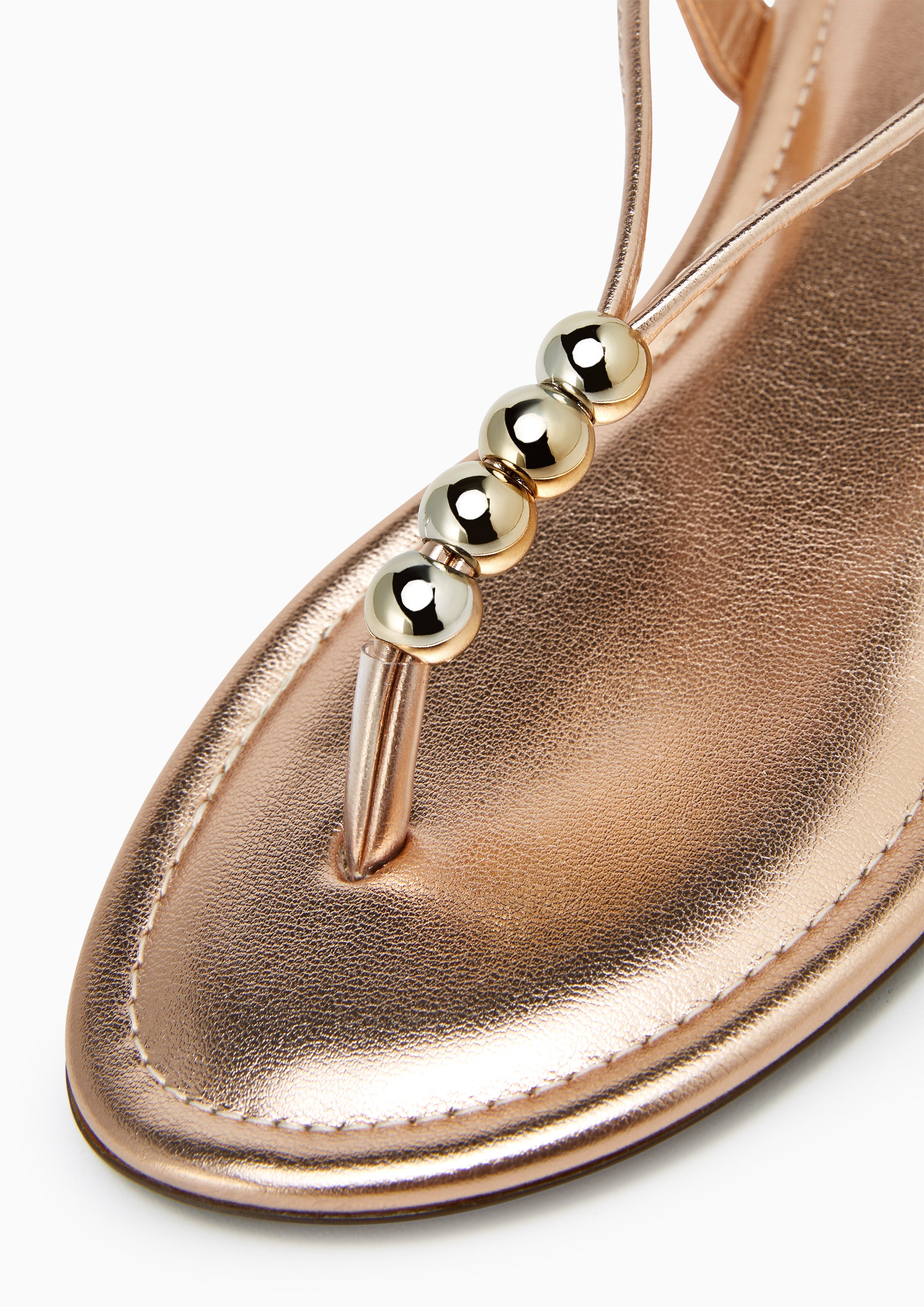 Bryna Flat Sandals Rose Gold