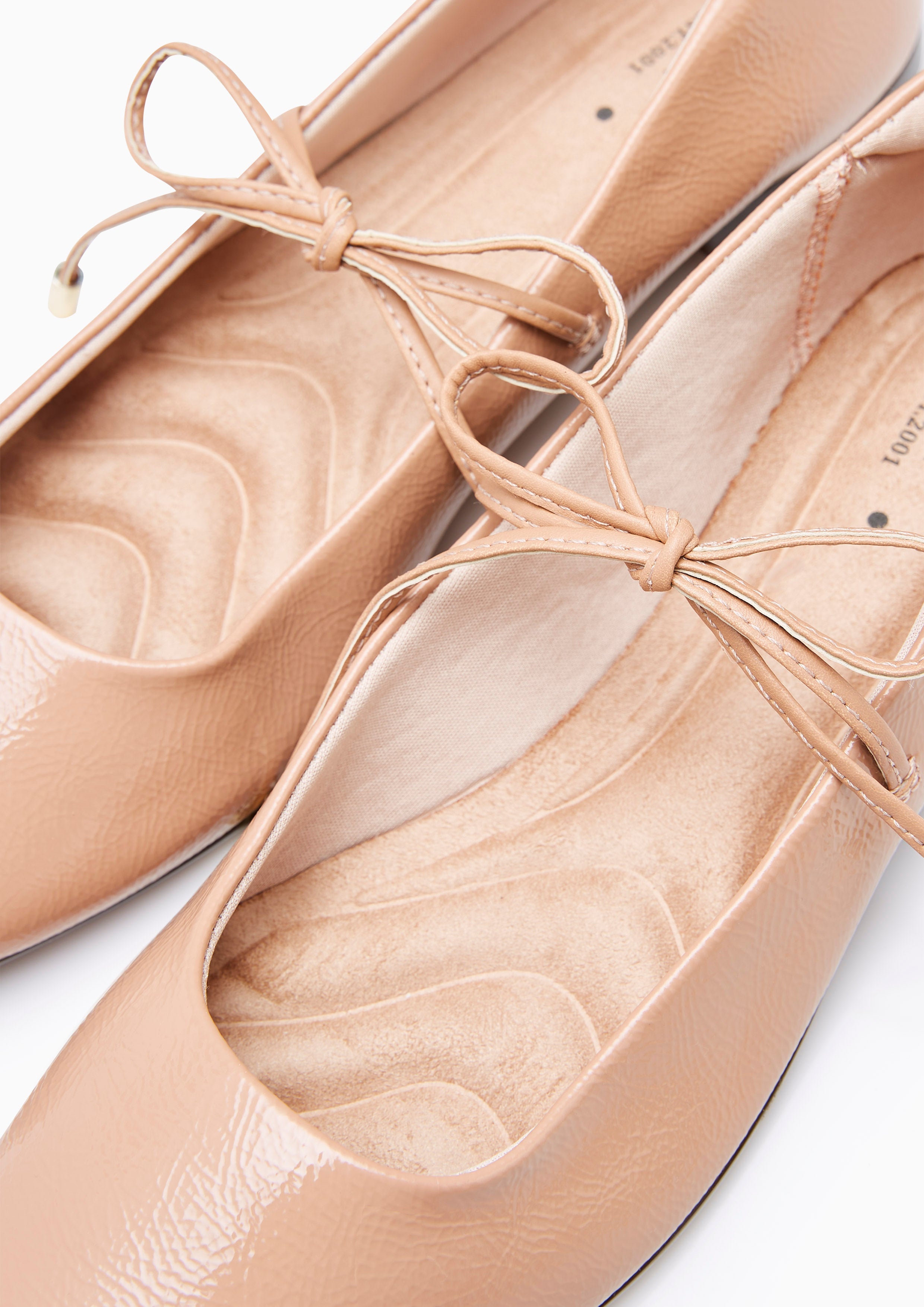 Bower Low Heel Ballerinas Nude