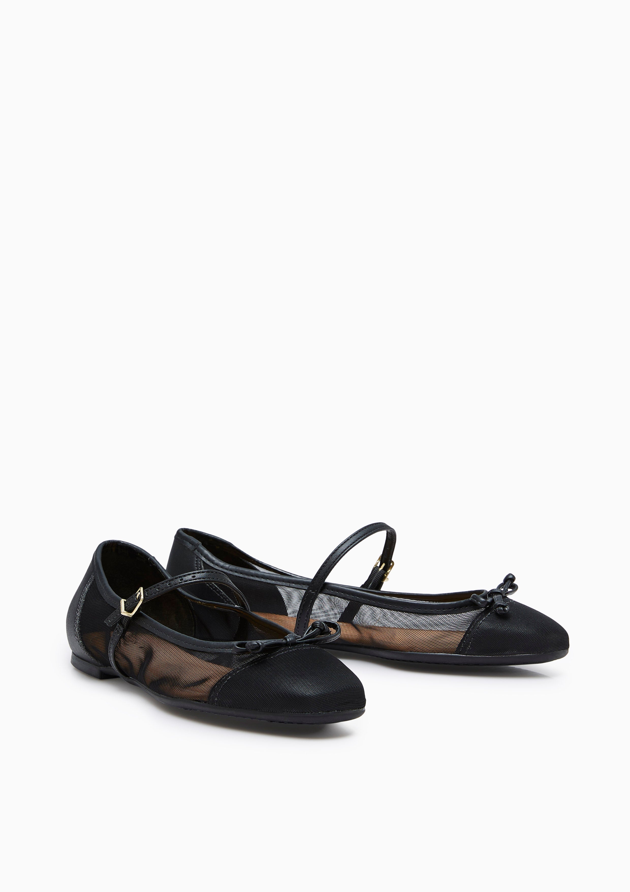 Bowbie Flat Ballerinas Black