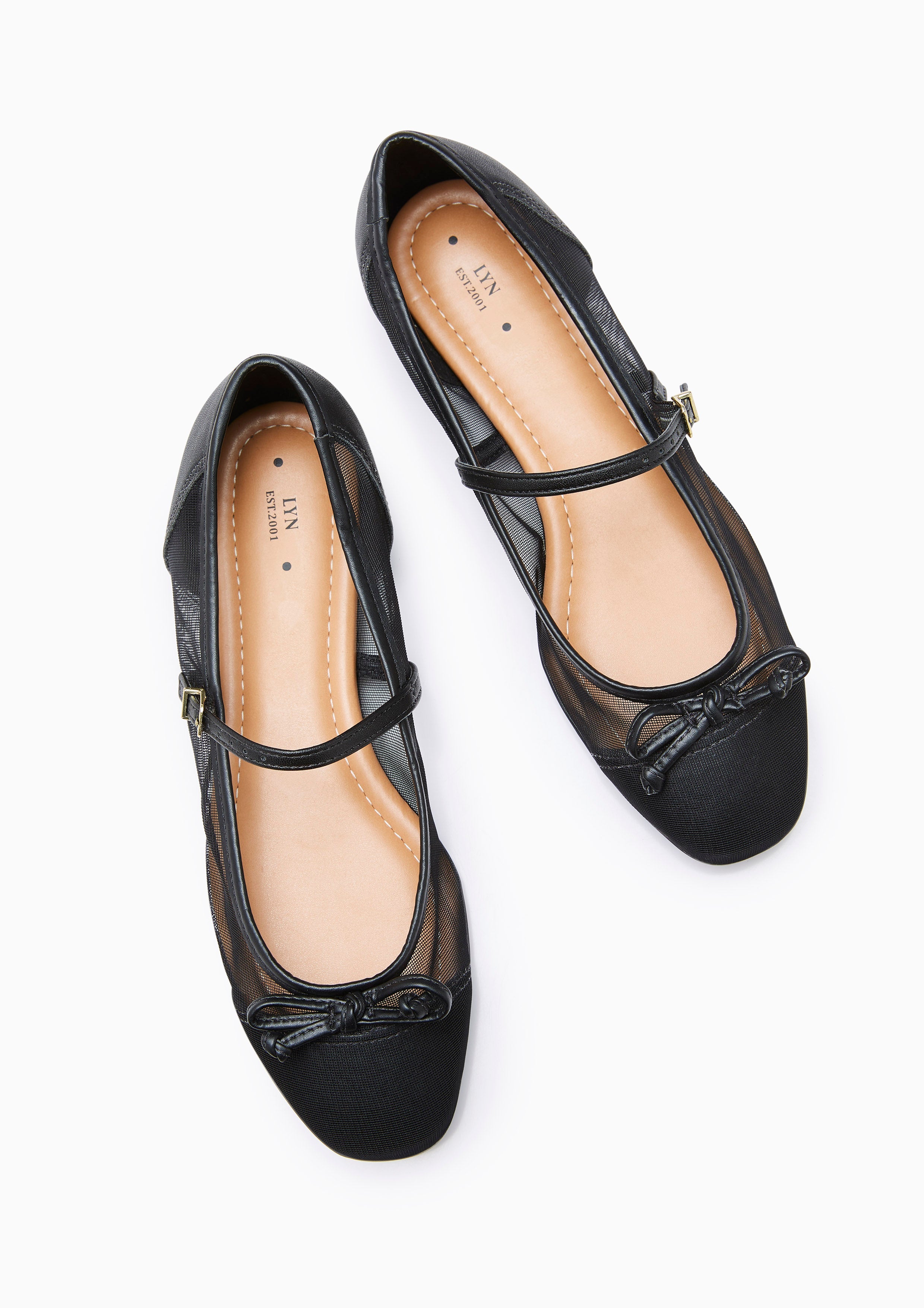 Bowbie Flat Ballerinas Black