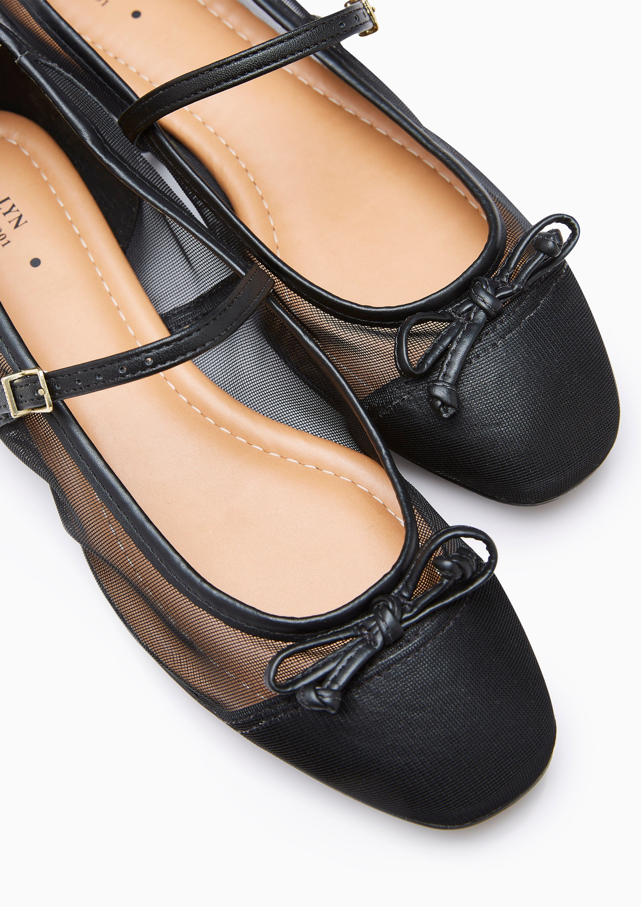 Bowbie Flat Ballerinas Black