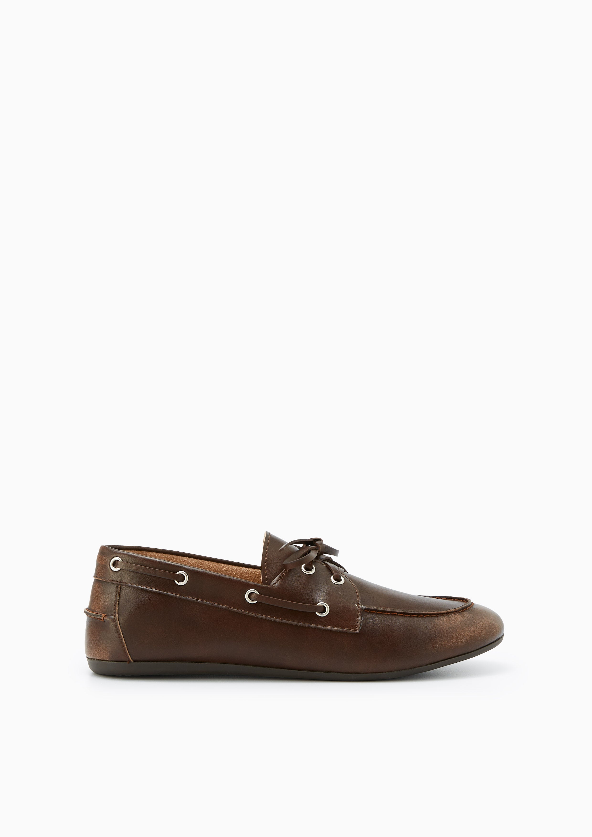 Bread Flat Loafers Brown