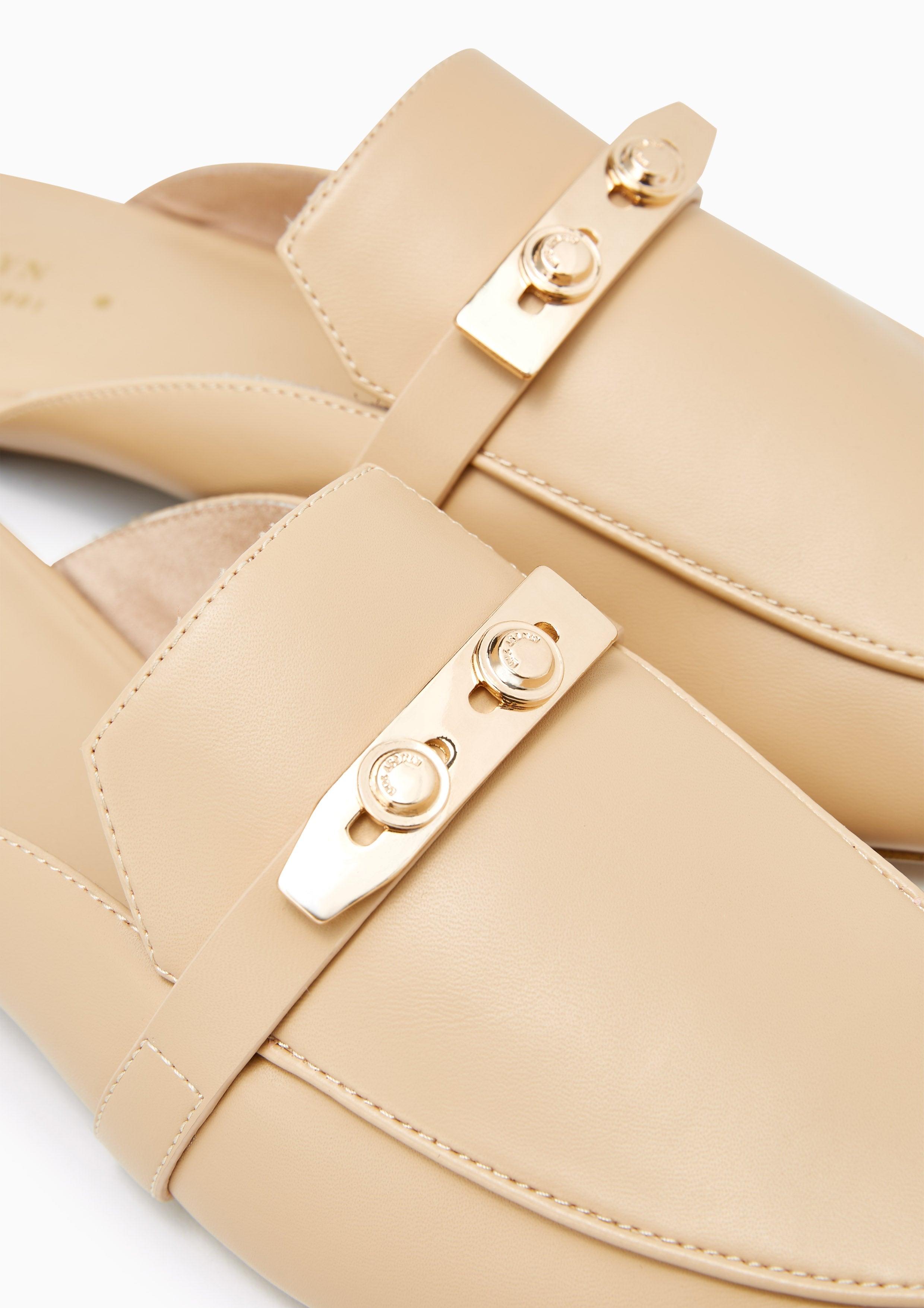 Master Flat Mules Beige - Lyn TH