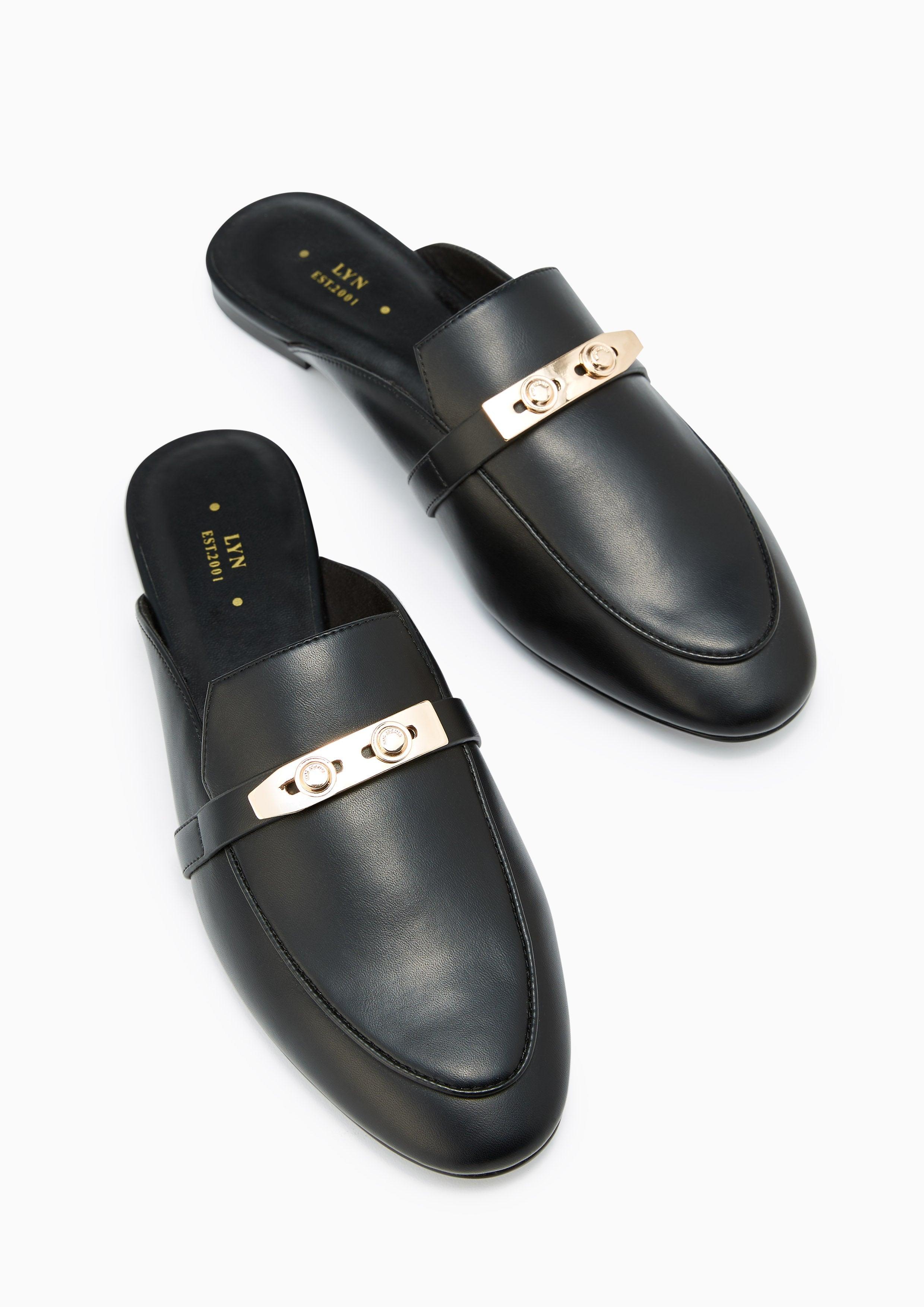 Master Flat Mules Black - Lyn TH