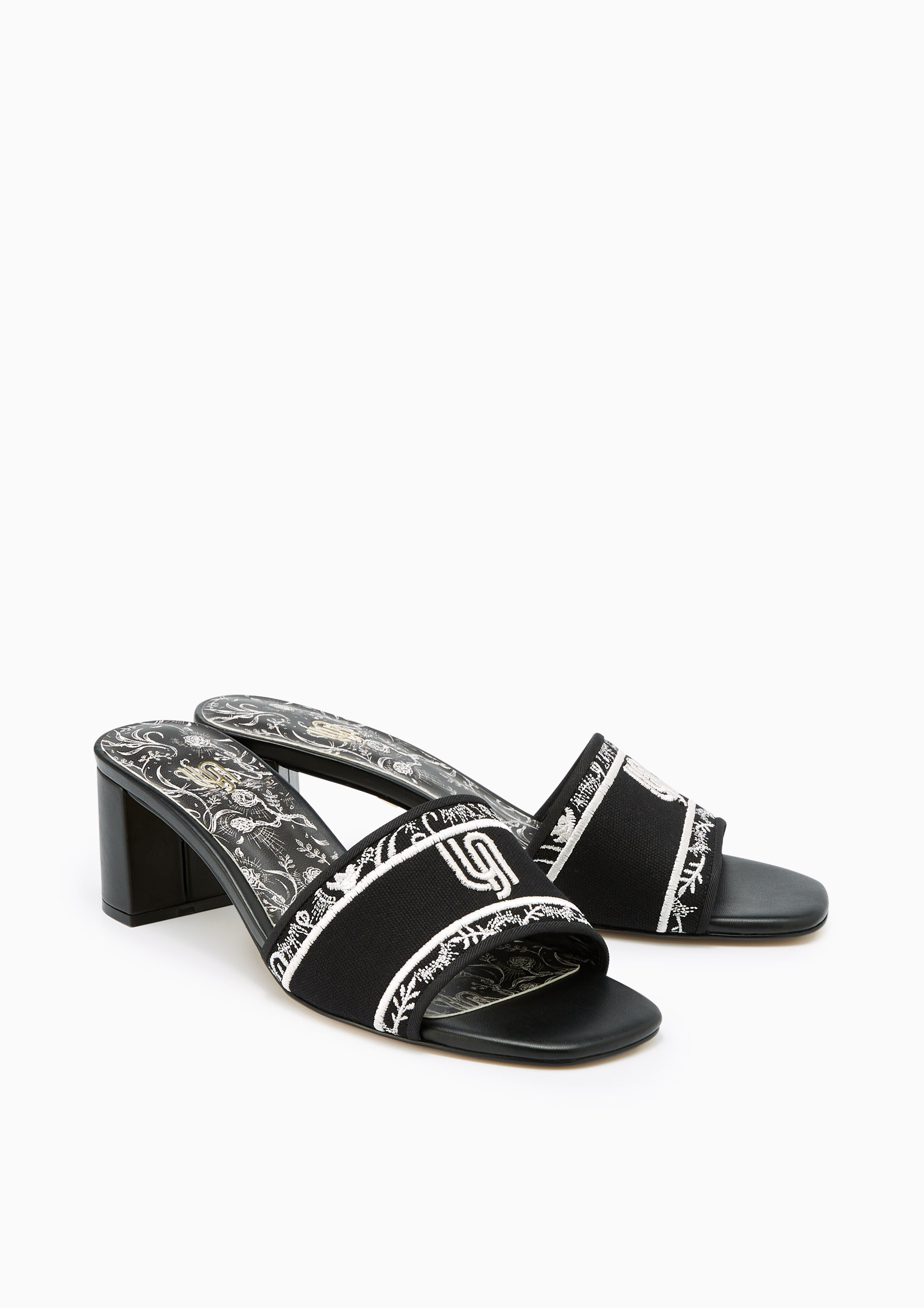 Maiden Mid Infinite Sandals Black - Lyn TH