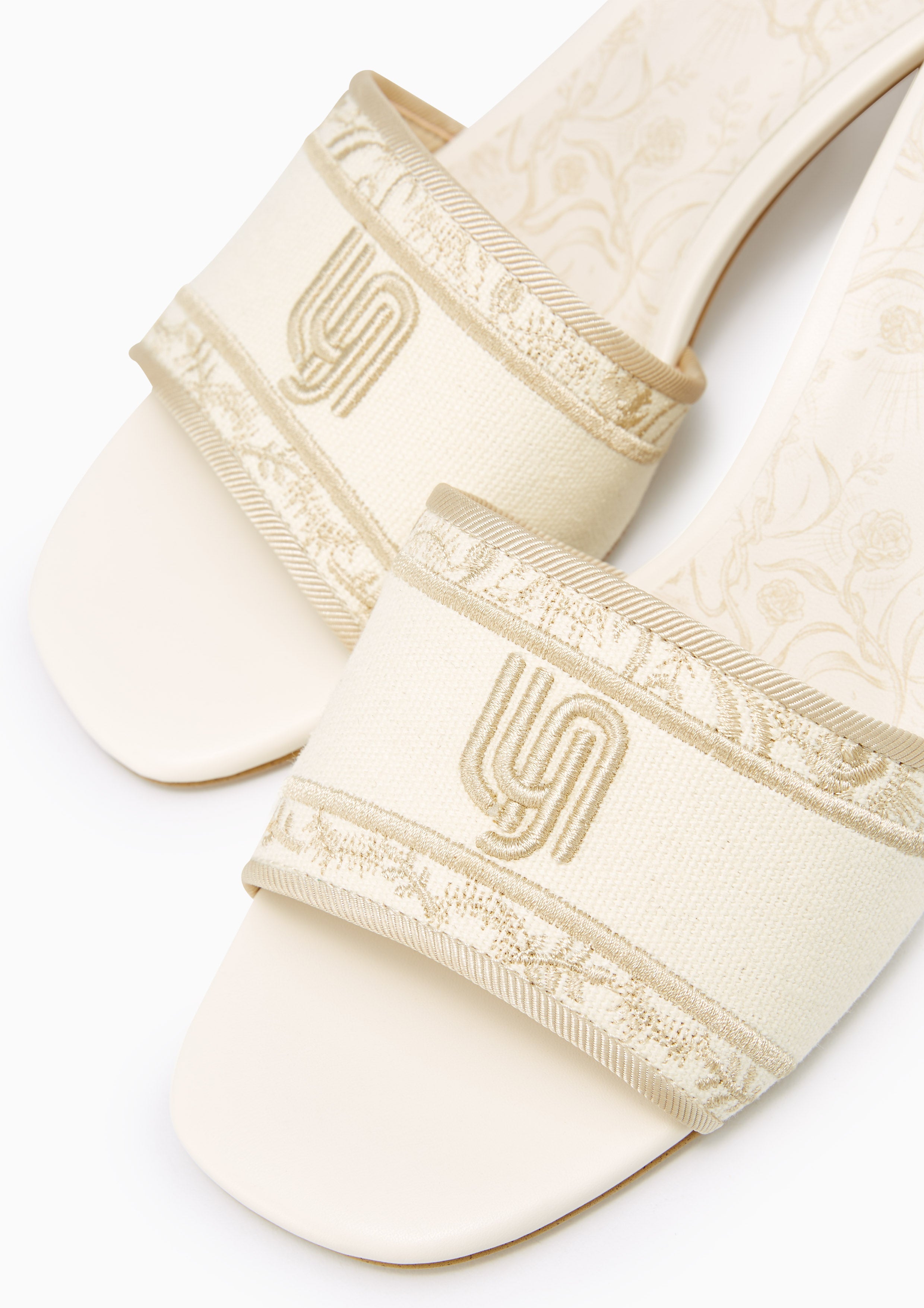 Maiden Mid Infinite Sandals Ivory - Lyn TH