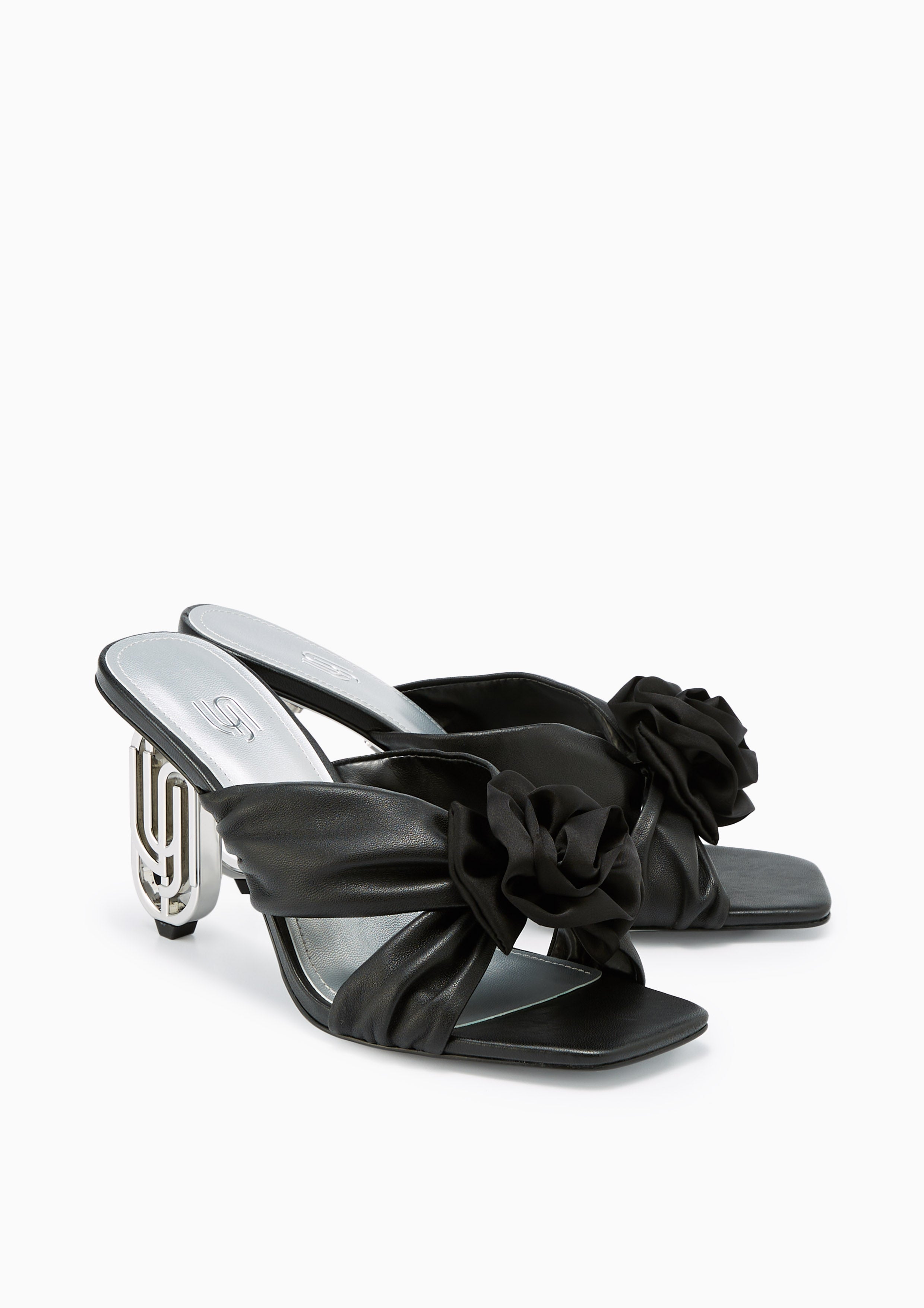 Irosy Mid Infinite Sandals Black - Lyn TH