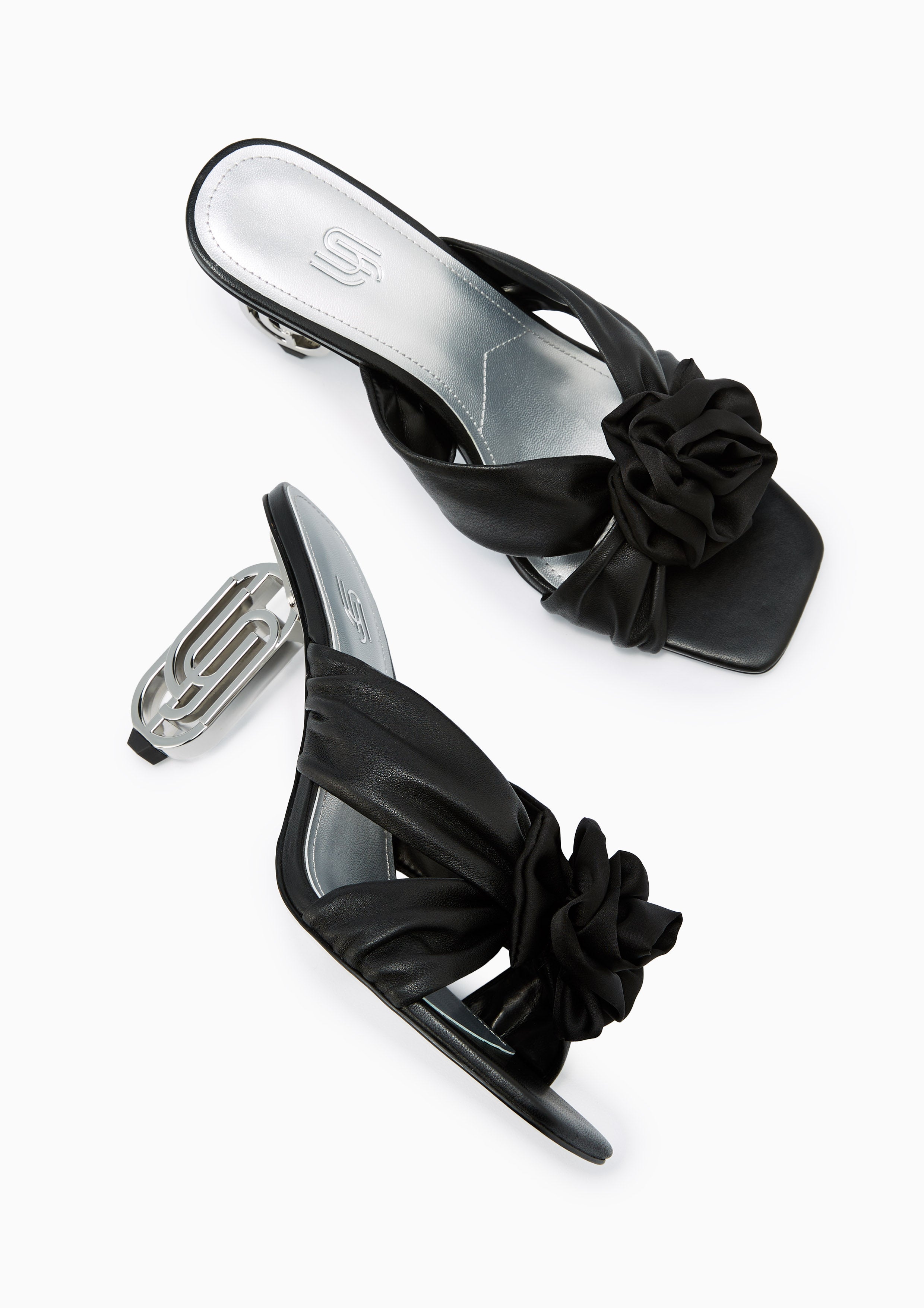 Irosy Mid Infinite Sandals Black - Lyn TH