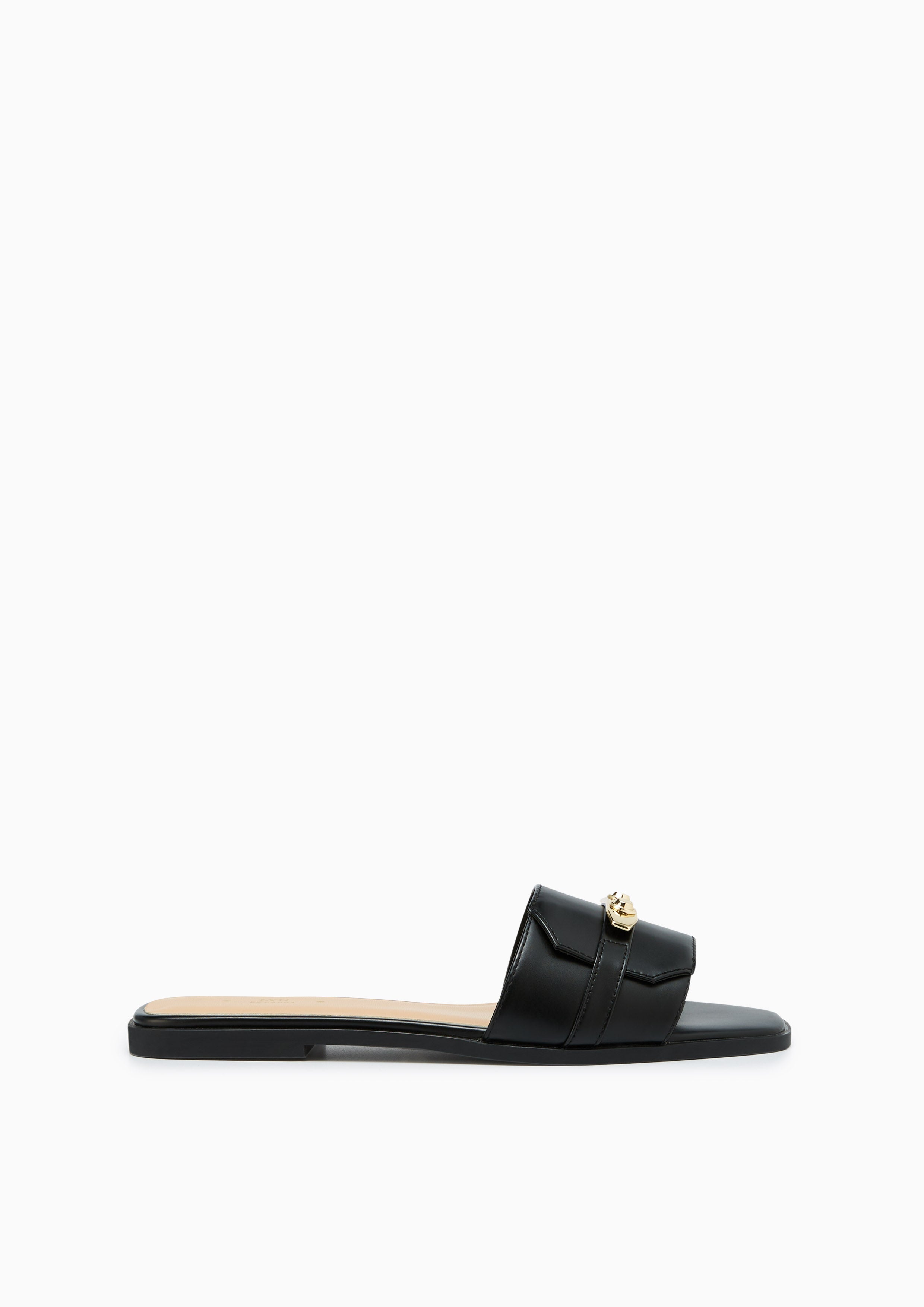 Master Flat Sandals Black - Lyn TH