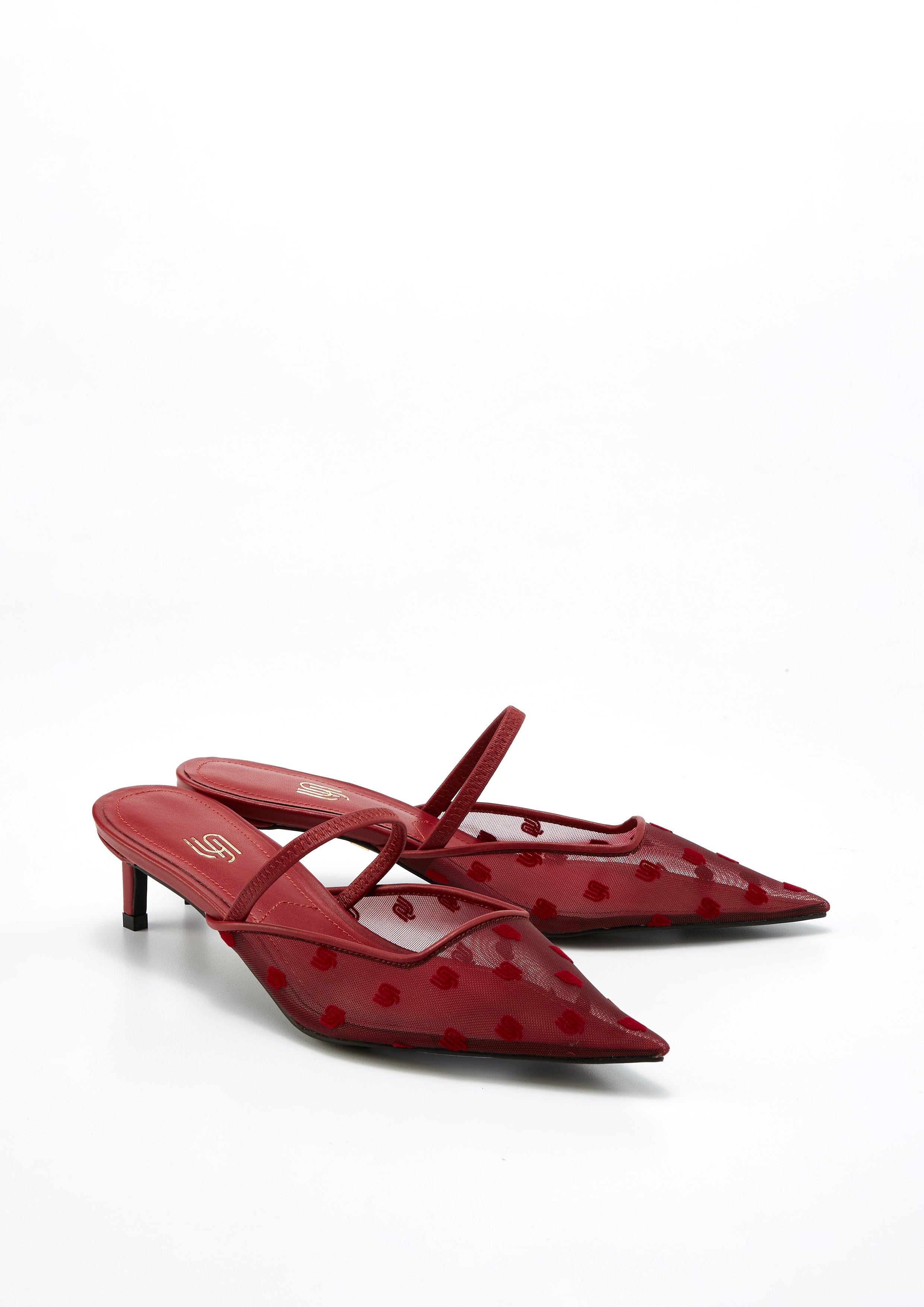 Cast Infinite Low Heels Dark Red - Lyn TH