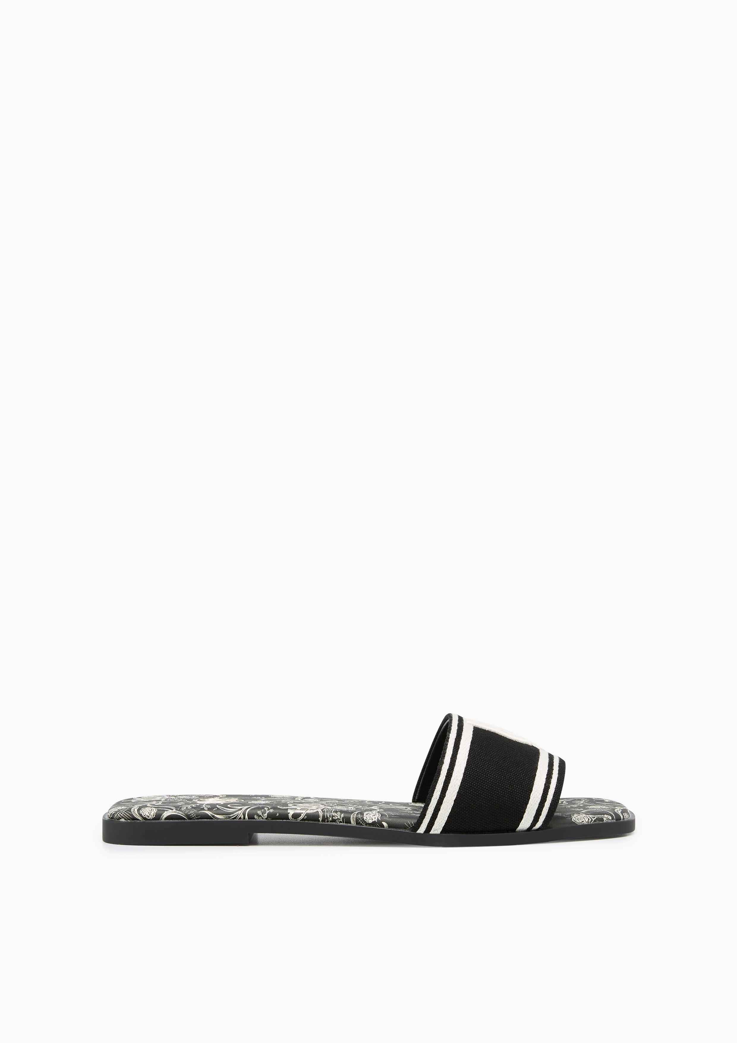 Maiden Flat Infinite Flat Sandals Black