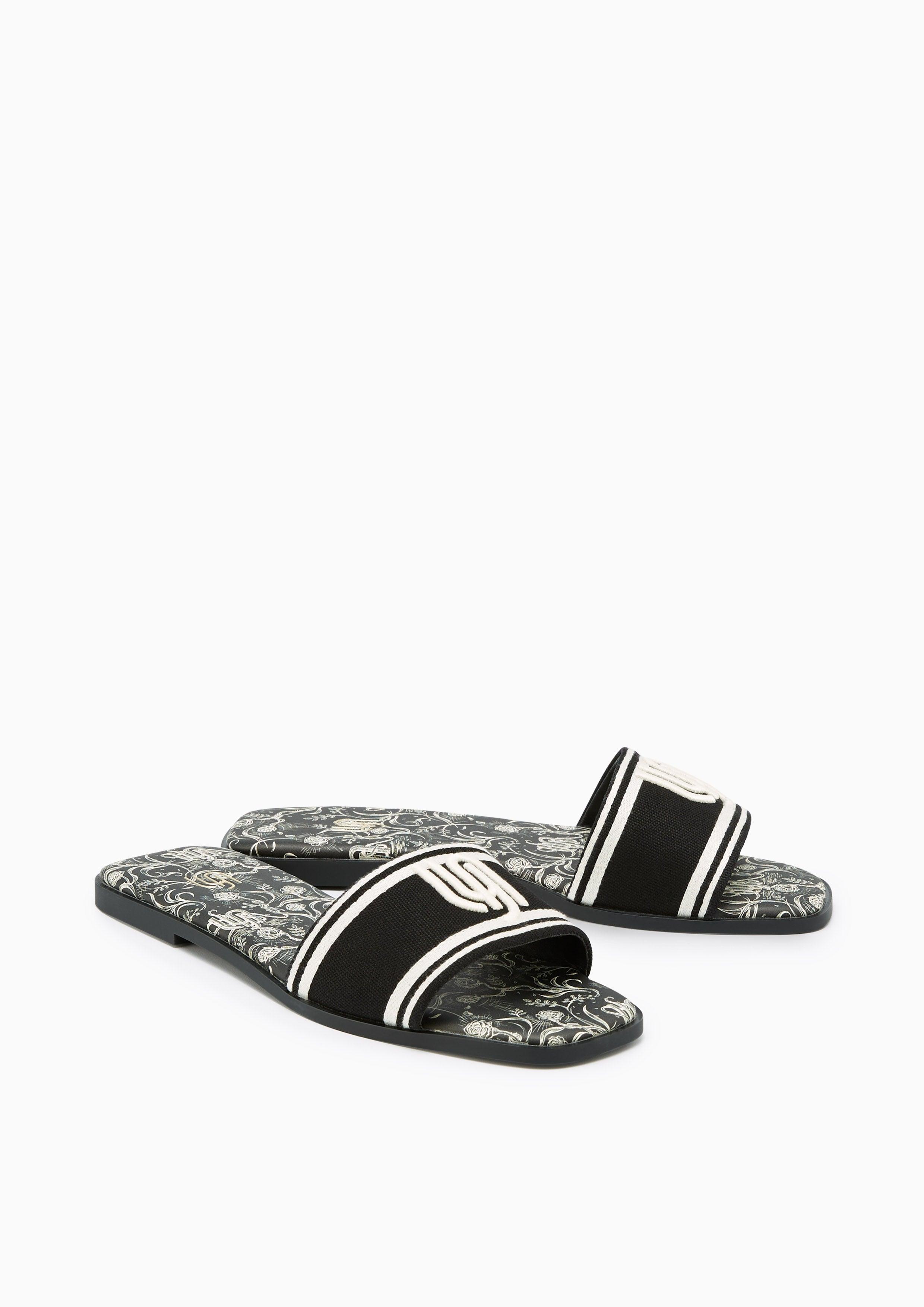 Maiden Flat Infinite Flat Sandals Black