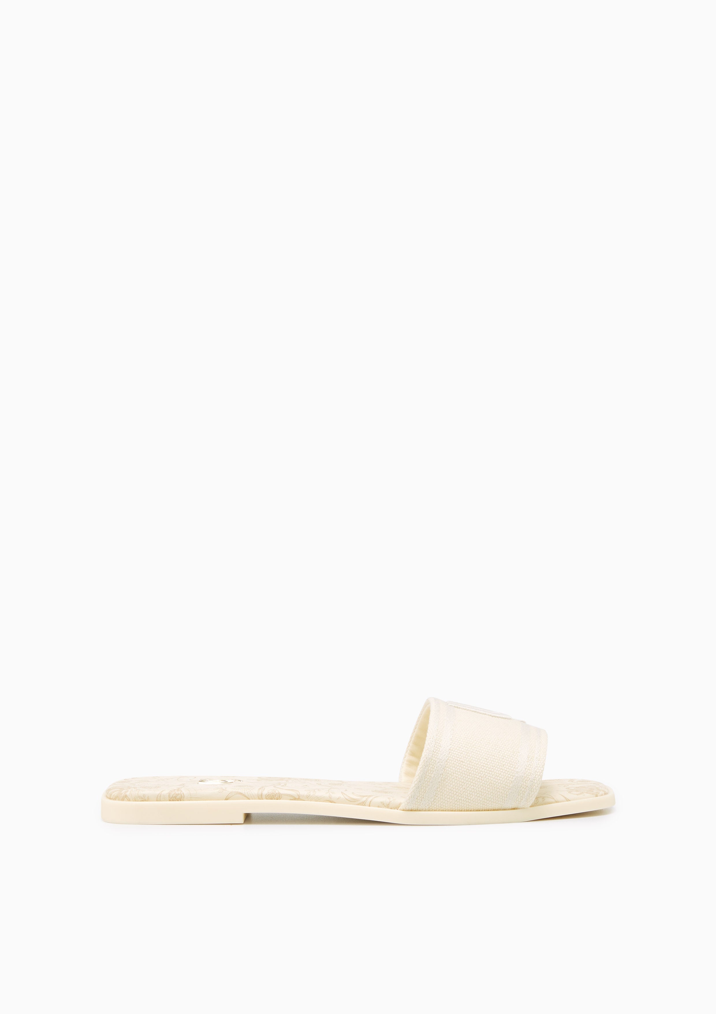 Maiden Flat Infinite Sandals Ivory - Lyn TH