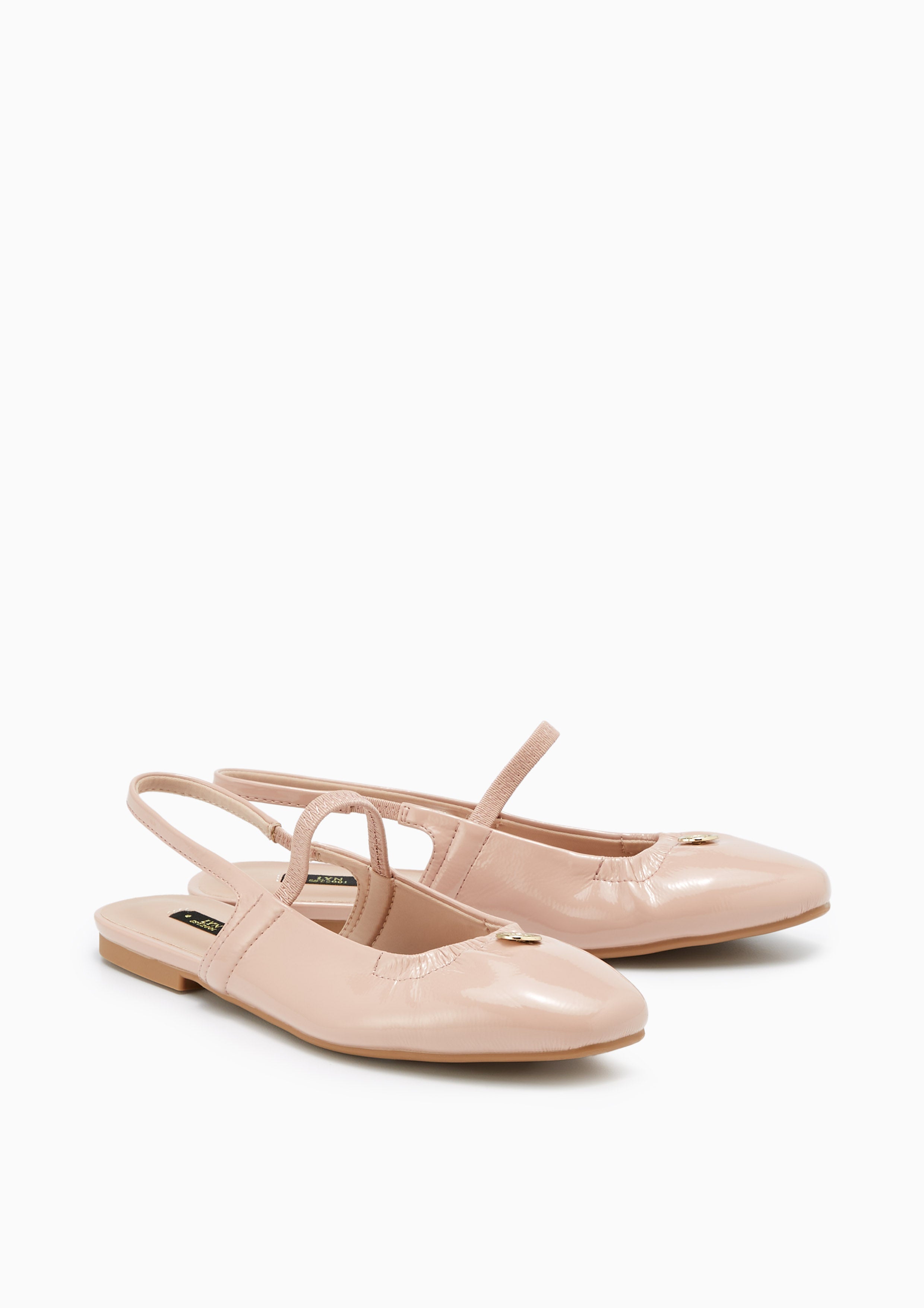 Norm Flat Slingbacks Pink - Lyn TH