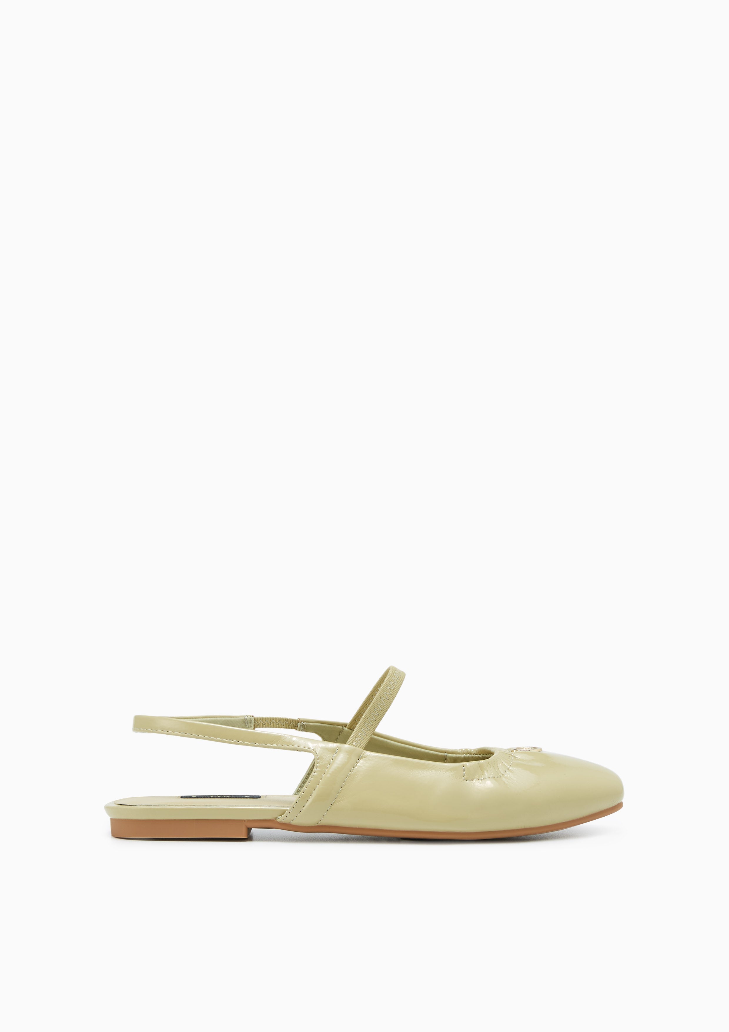 Norm Flat Slingbacks Light Green - Lyn TH