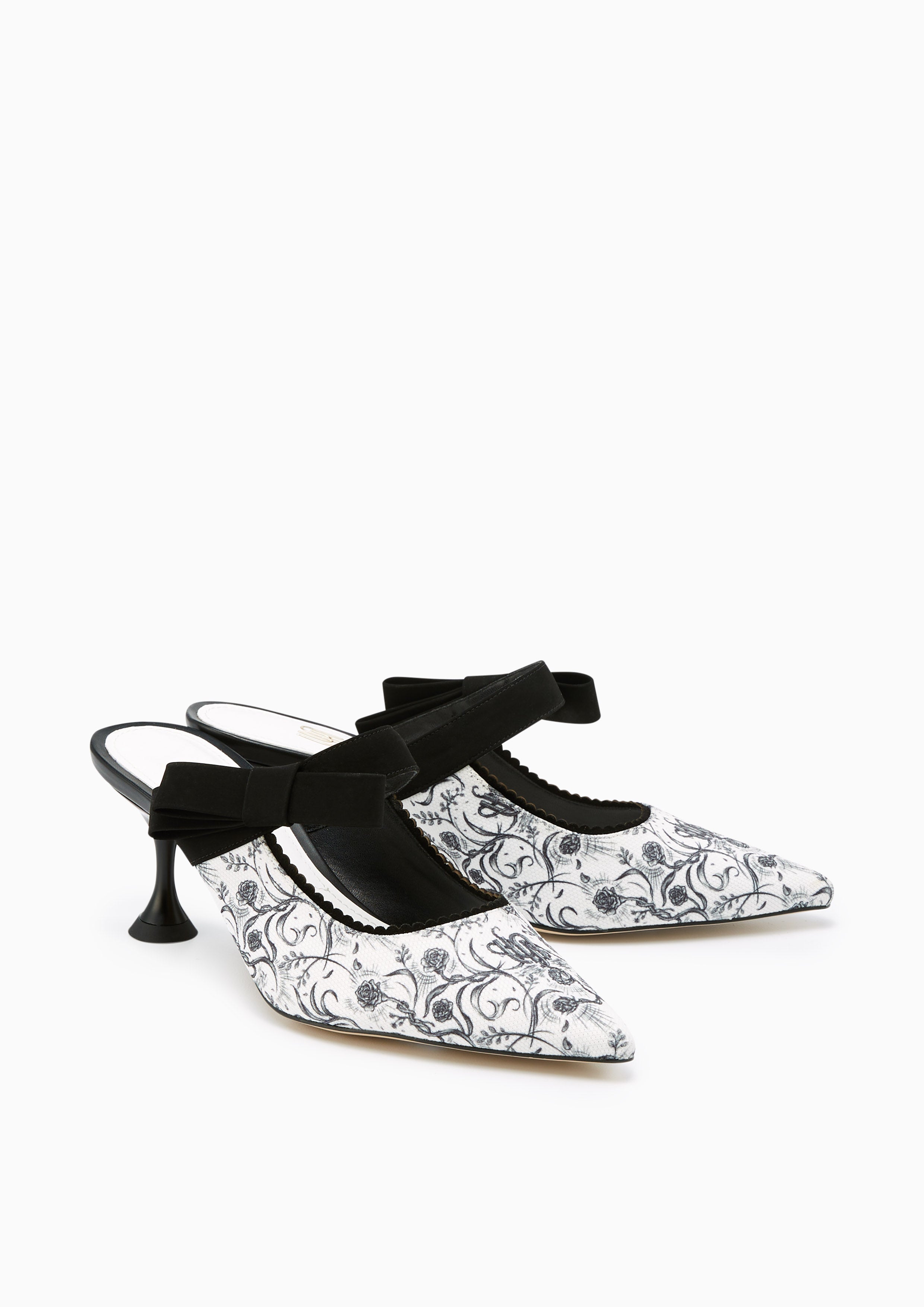 Maiden Infinite Sandals Printed Black - Lyn TH