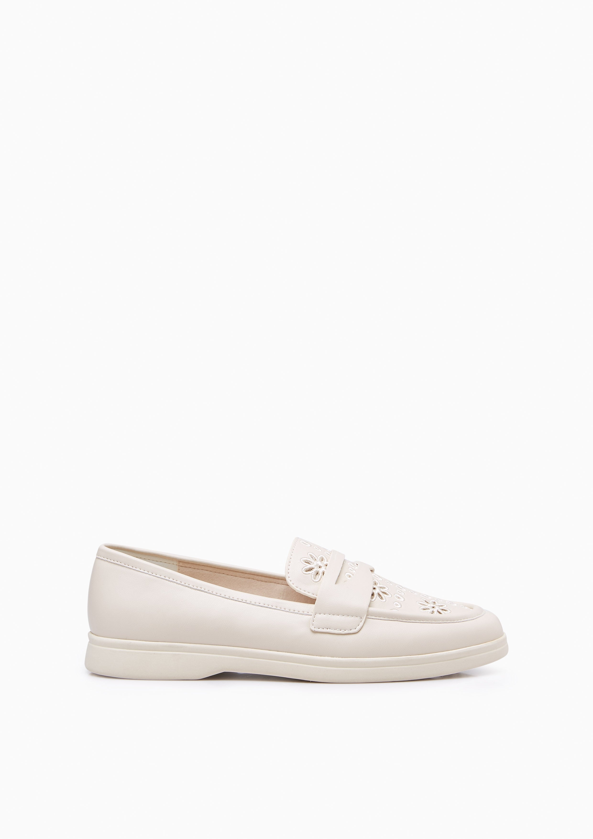 Lydia Loafers Ivory - Lyn TH