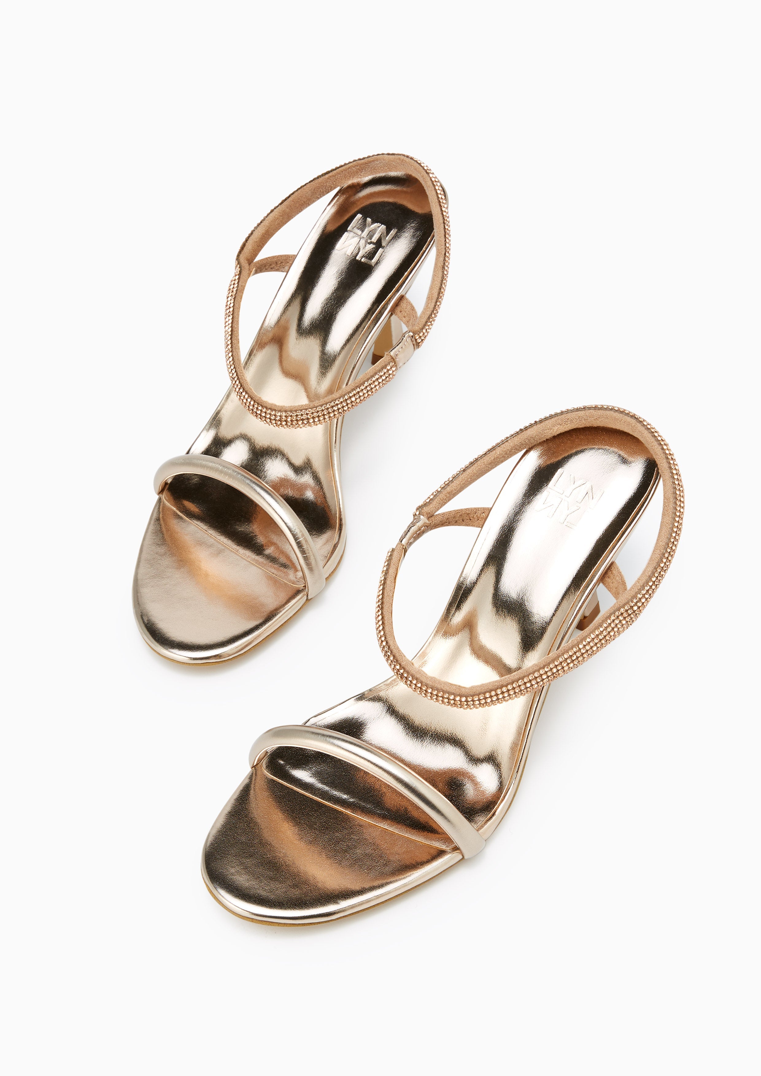 Bree Sandals Rose Gold - Lyn TH