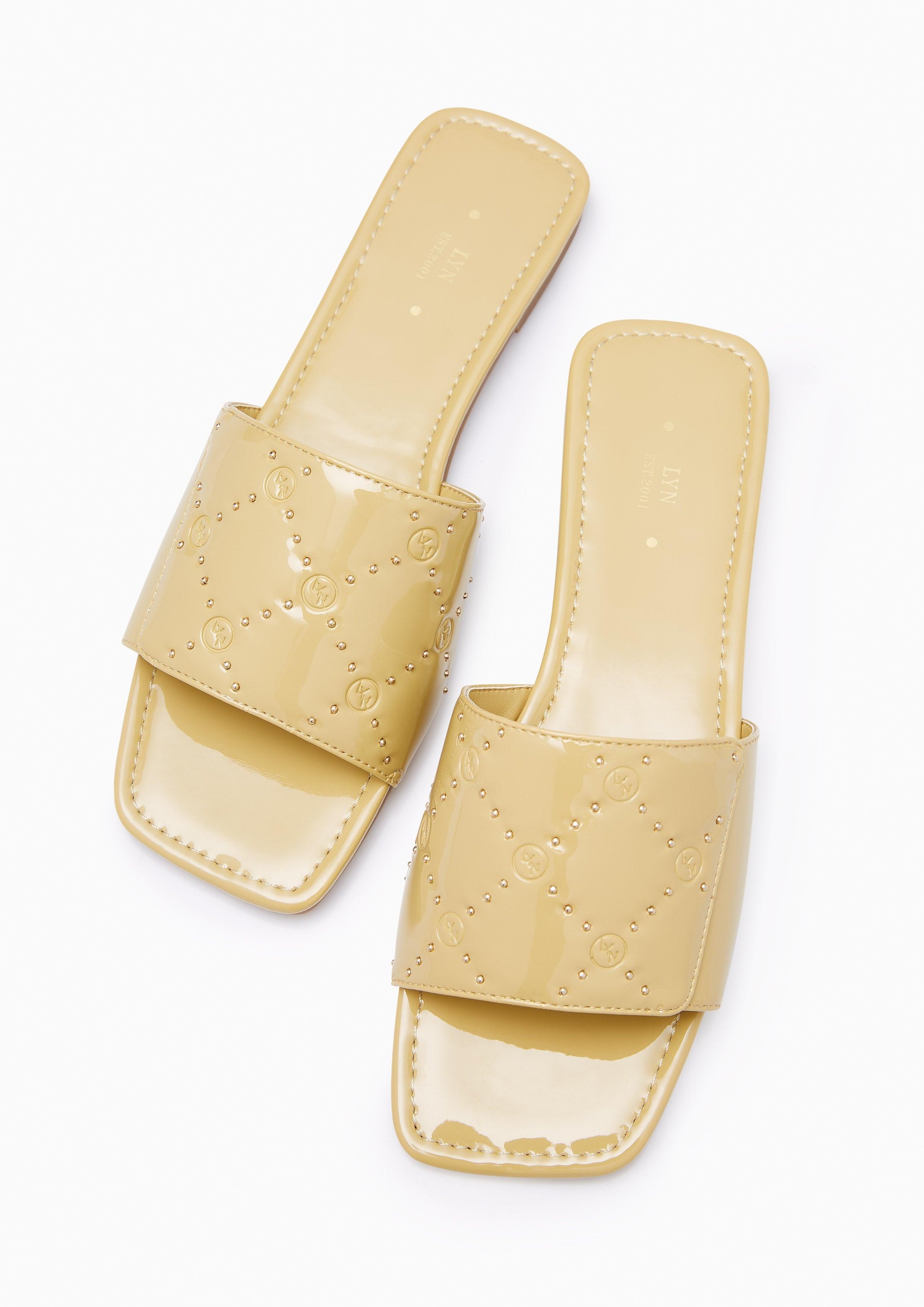 Mulber Sandals Yellow - Lyn TH