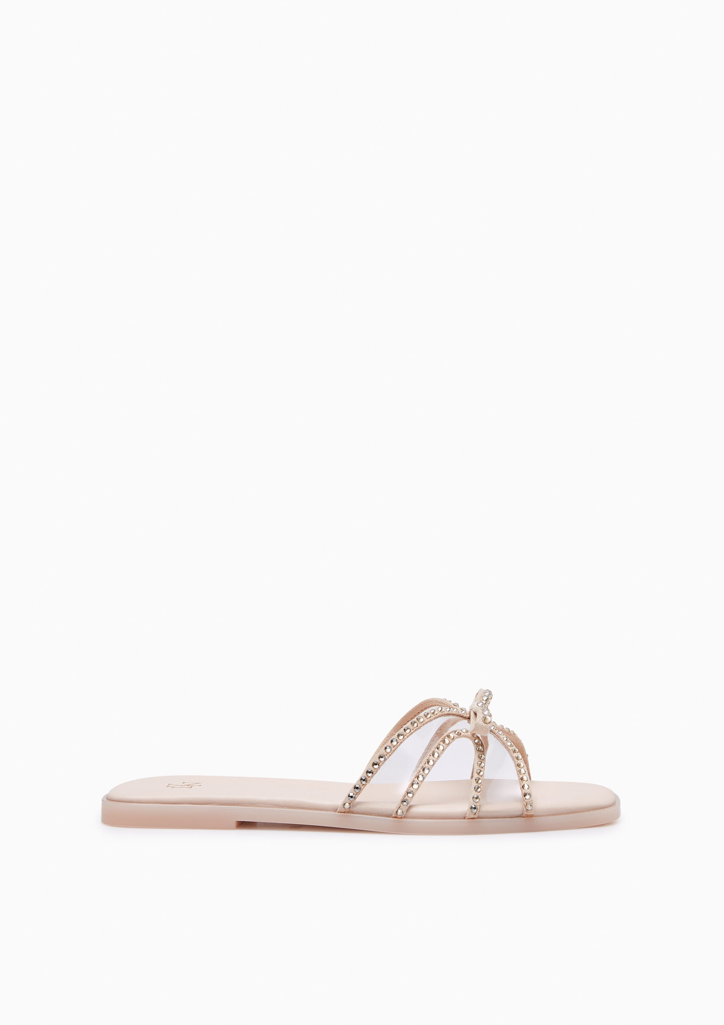 Spencer Flat Sandals Ivory - Lyn TH