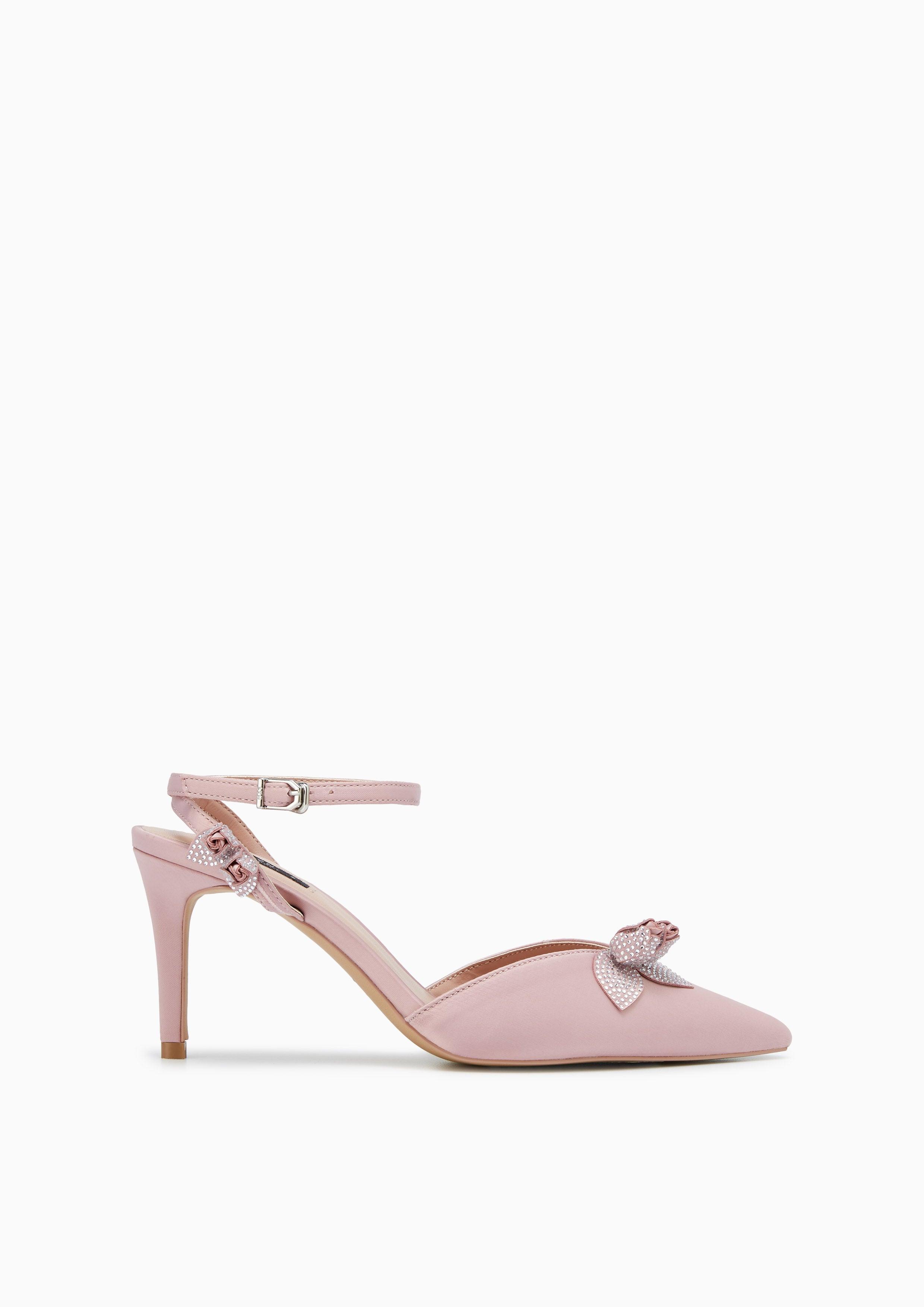 Party Rose Mid Heels Nude