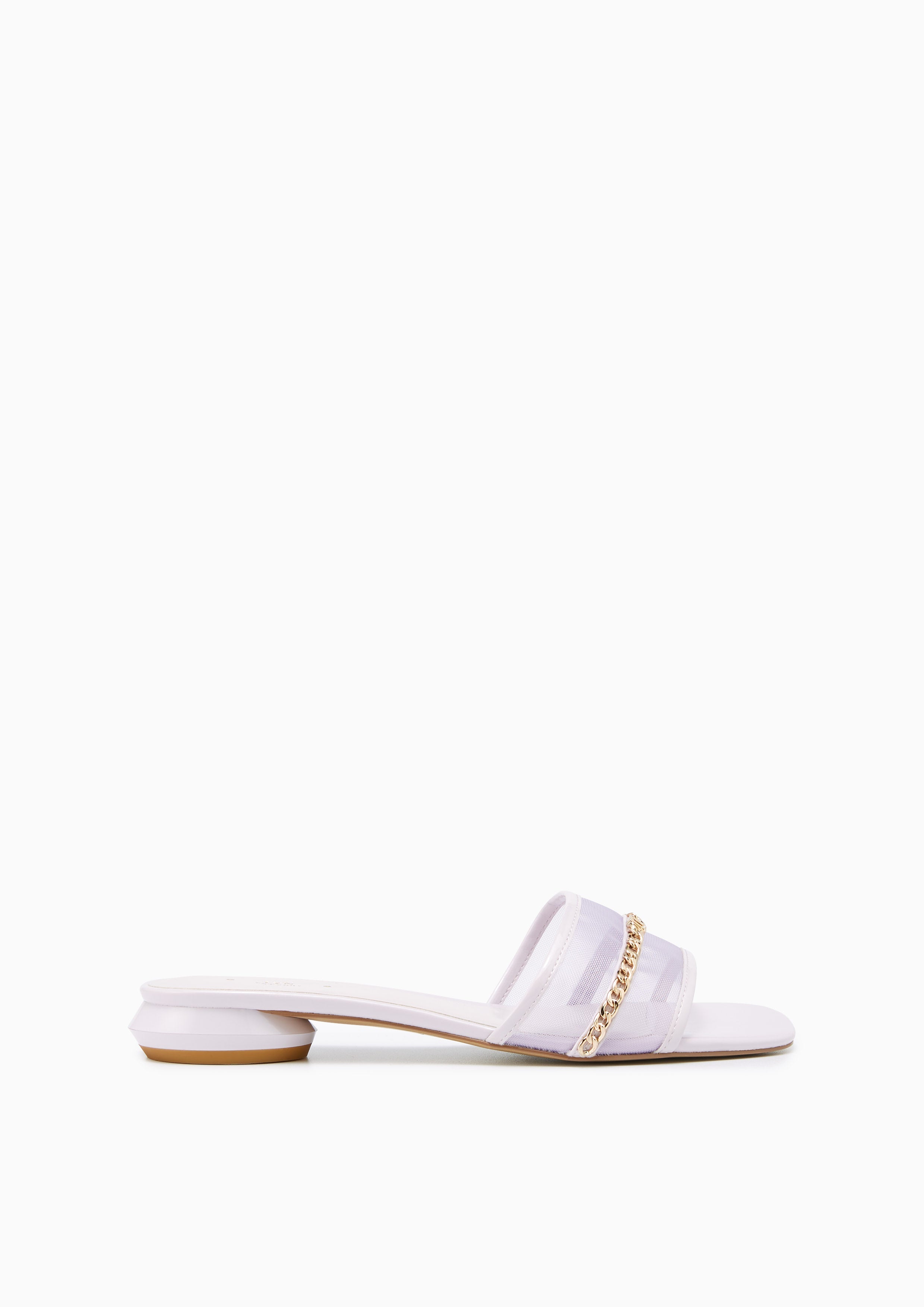 Angle Flat Sandals Purple - Lyn TH