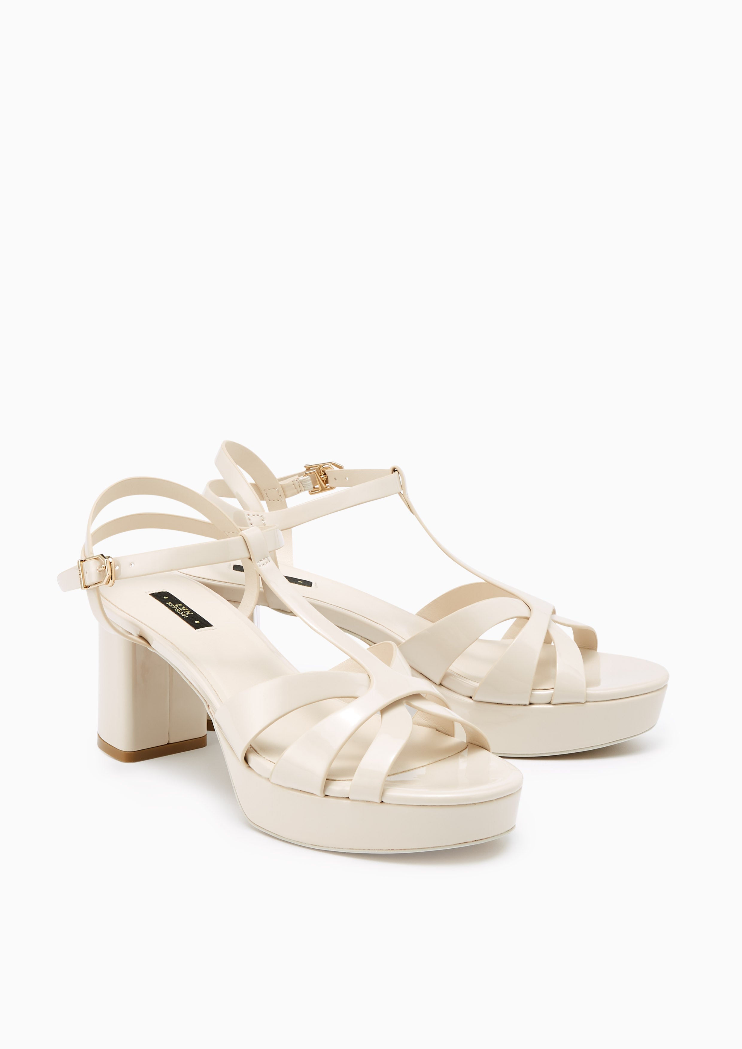 Sabella Mid Heels Ivory - Lyn TH