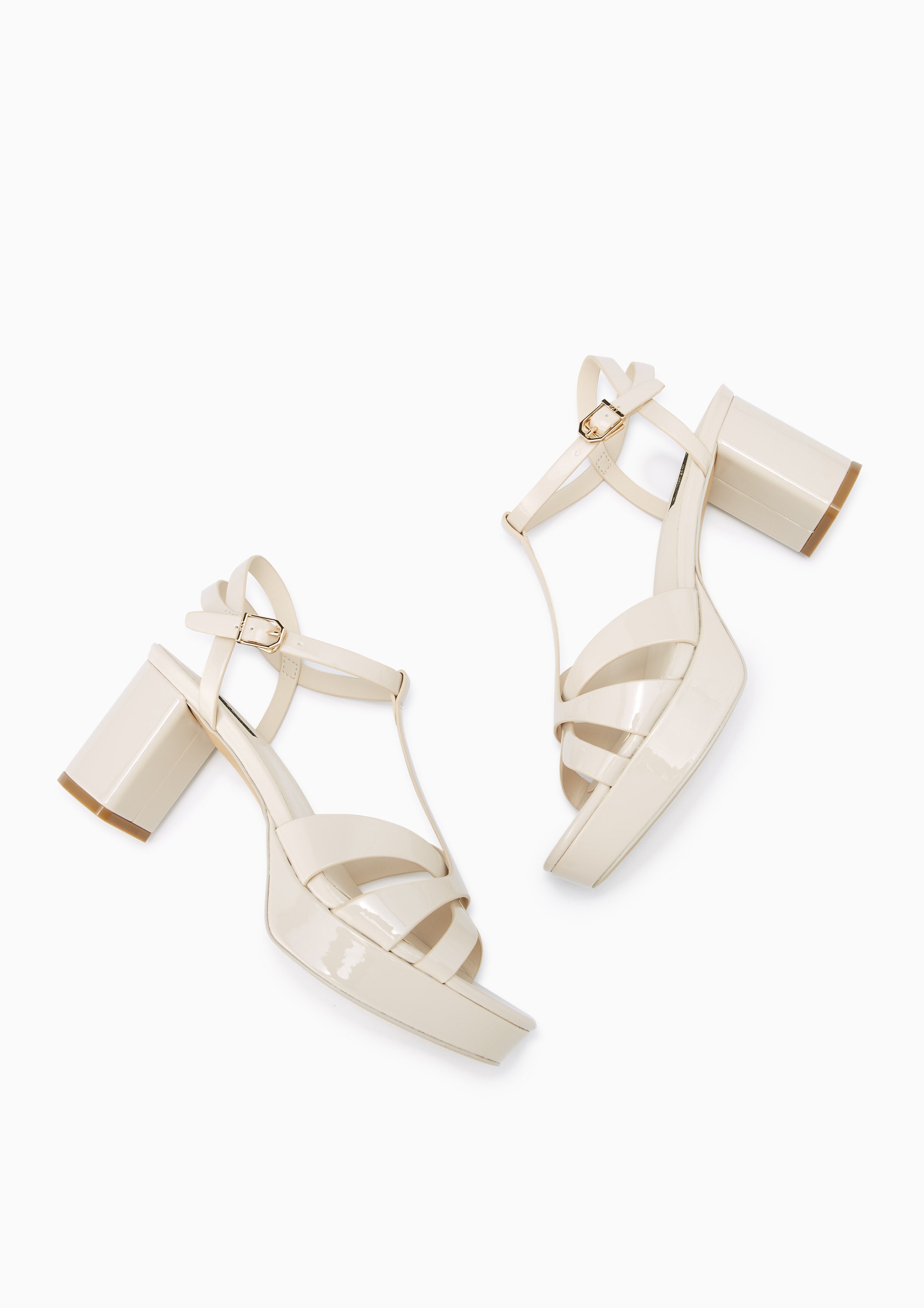 Sabella Mid Heels Ivory - Lyn TH