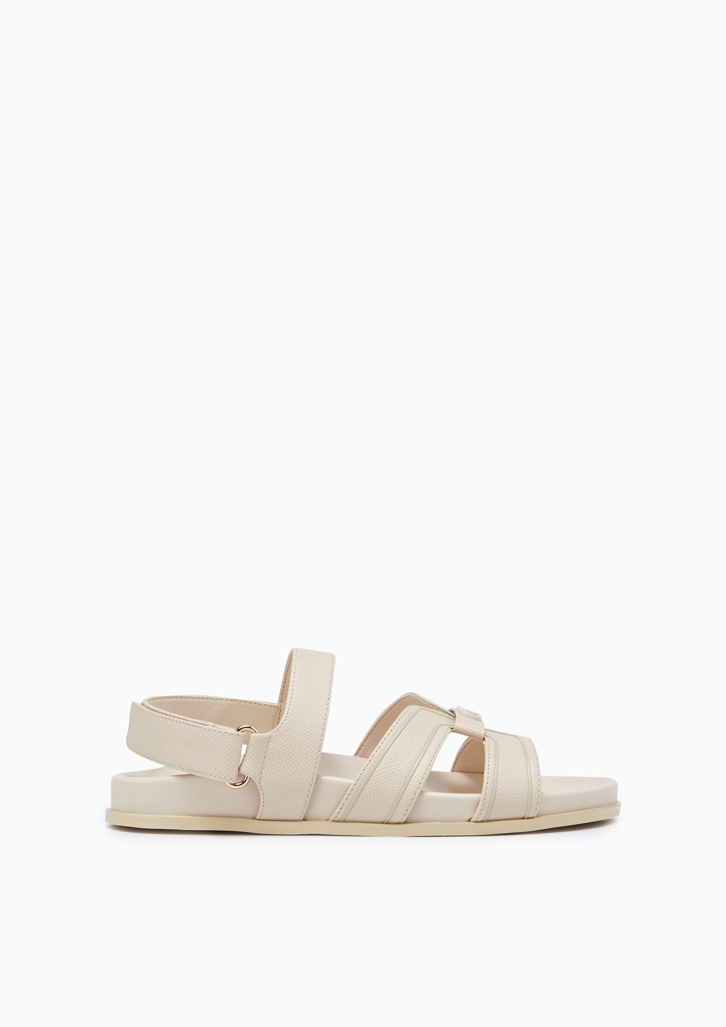 Hey Slingback Flat Sandals Beige