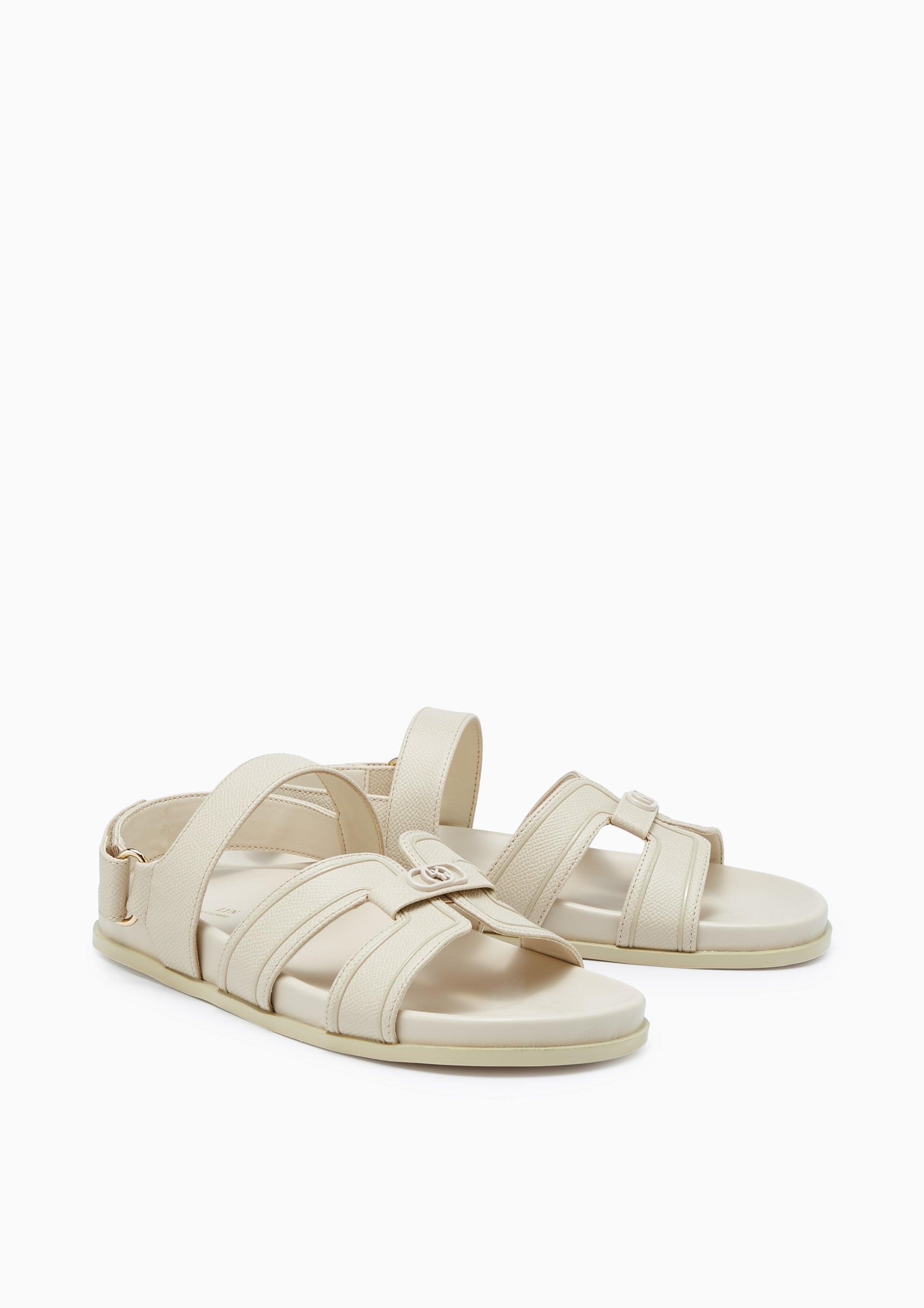 Hey Slingback Flat Sandals Beige