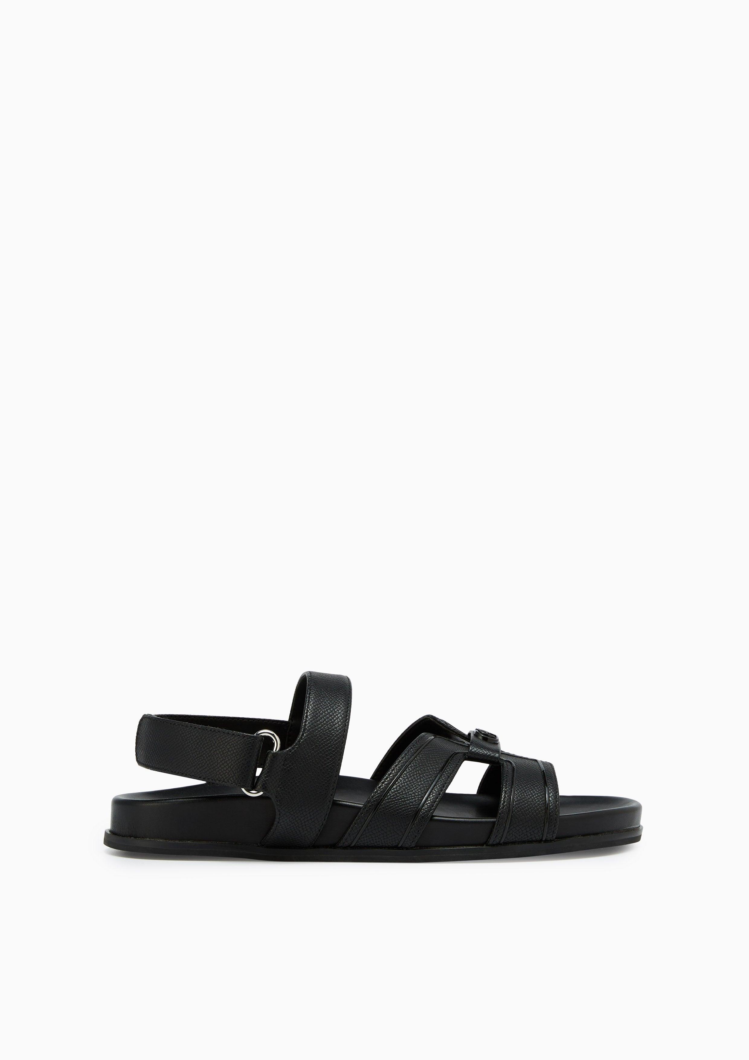 Hey Slingback Flat Sandals Black