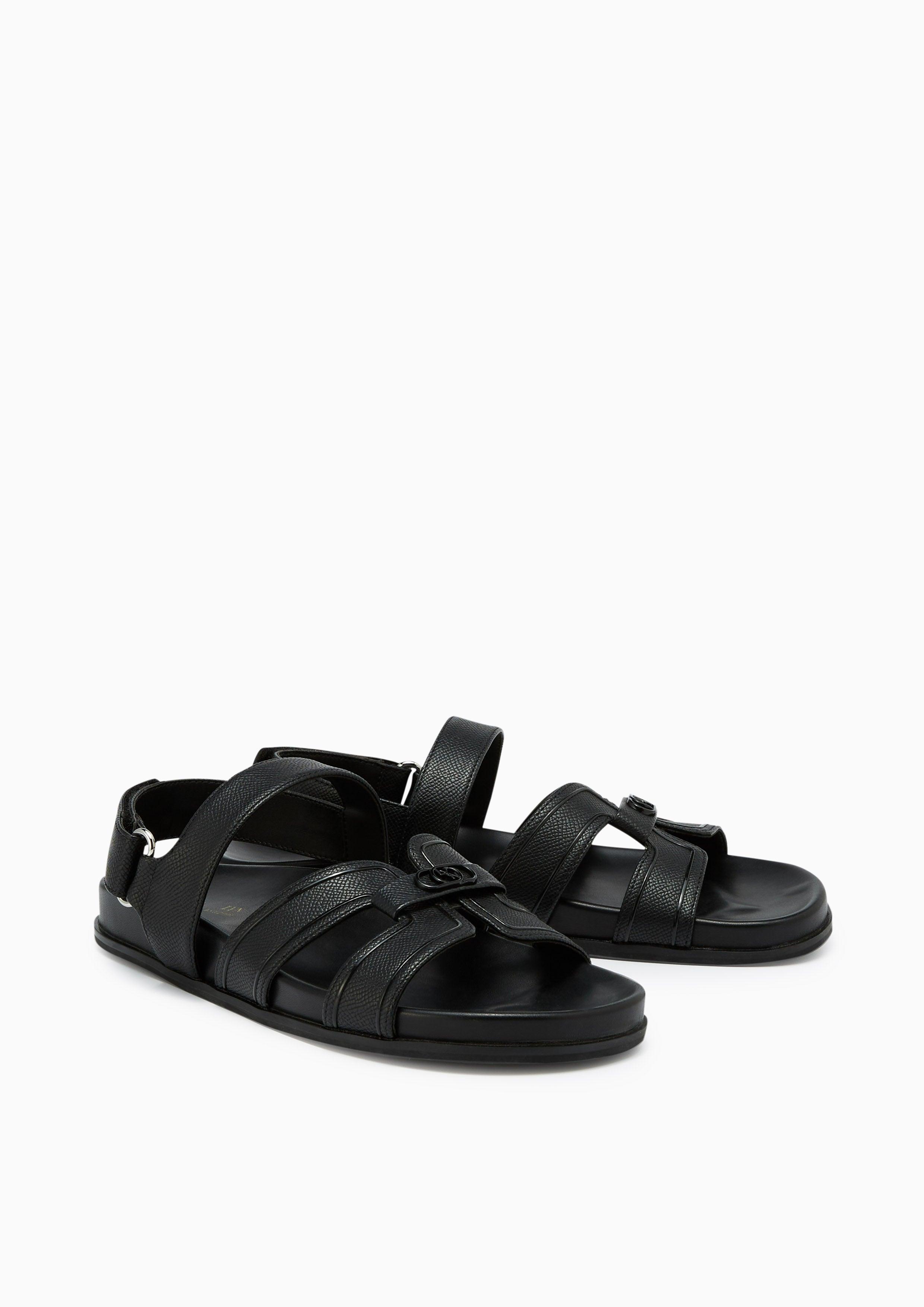 Hey Slingback Flat Sandals Black