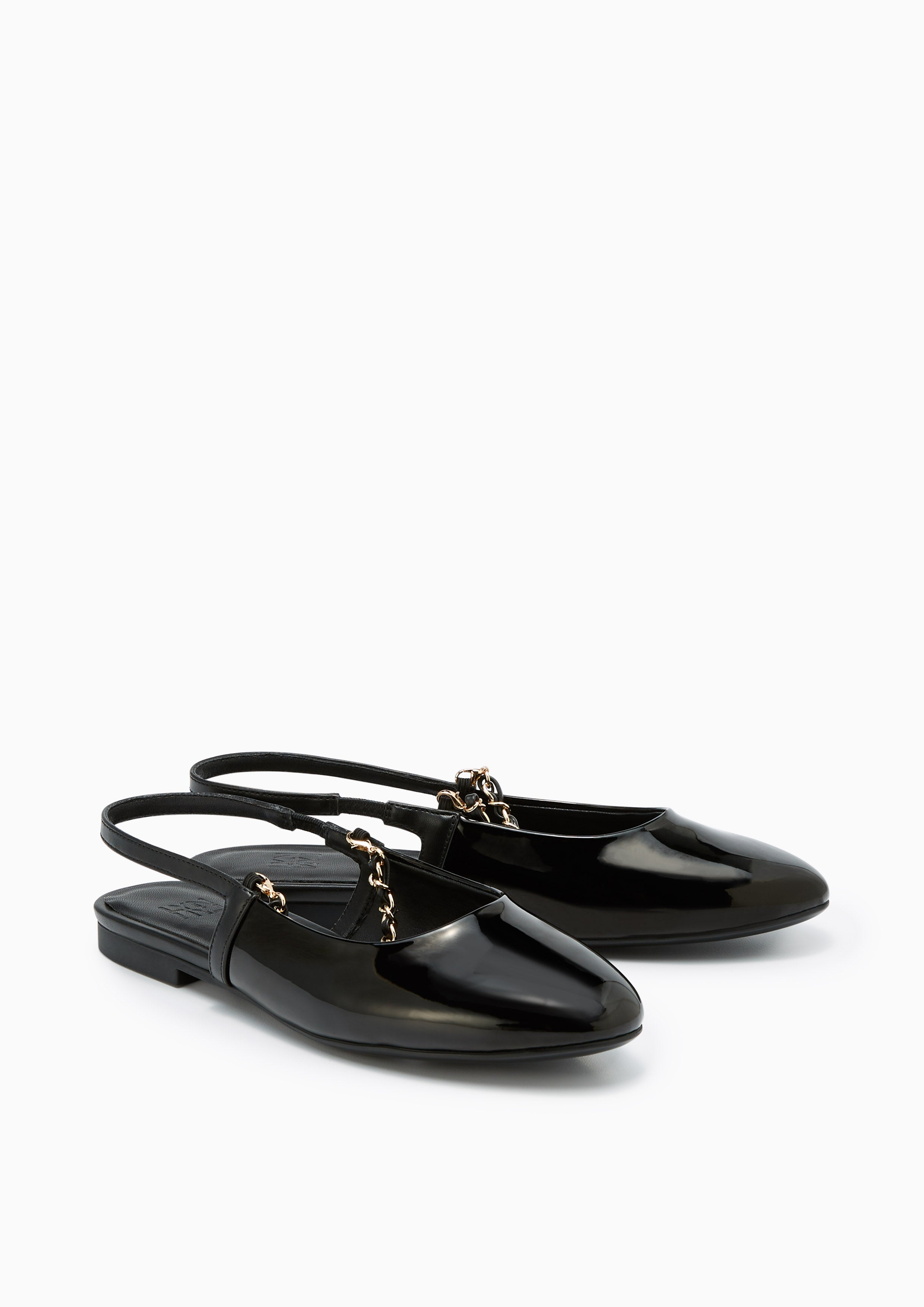 Ice Slingback Black - Lyn TH