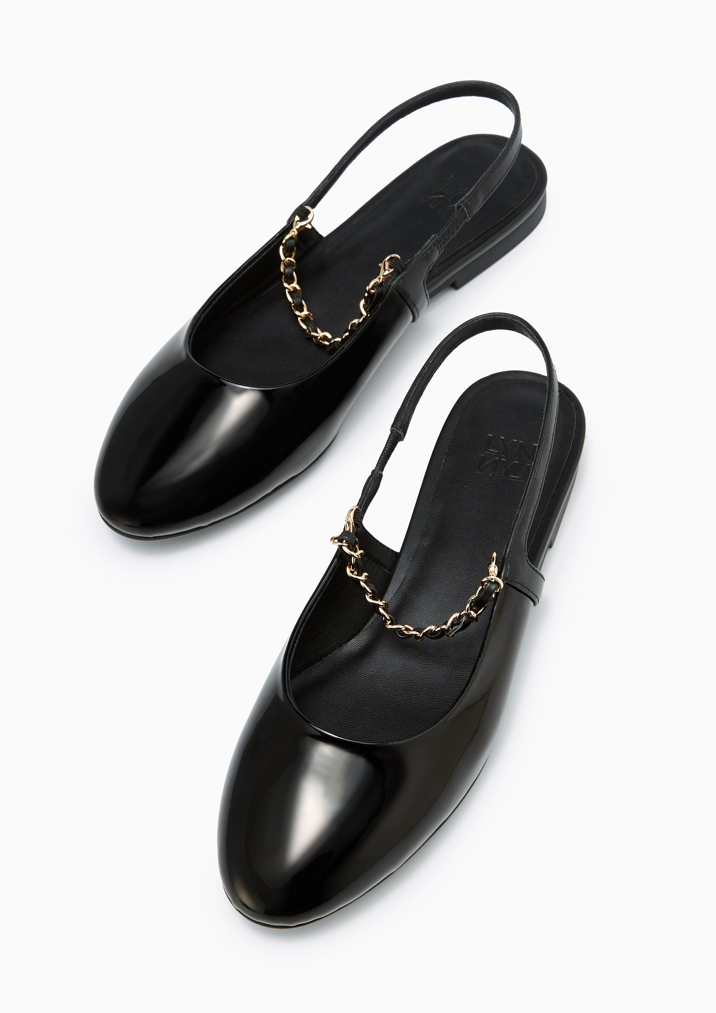 Ice Slingback Black - Lyn TH