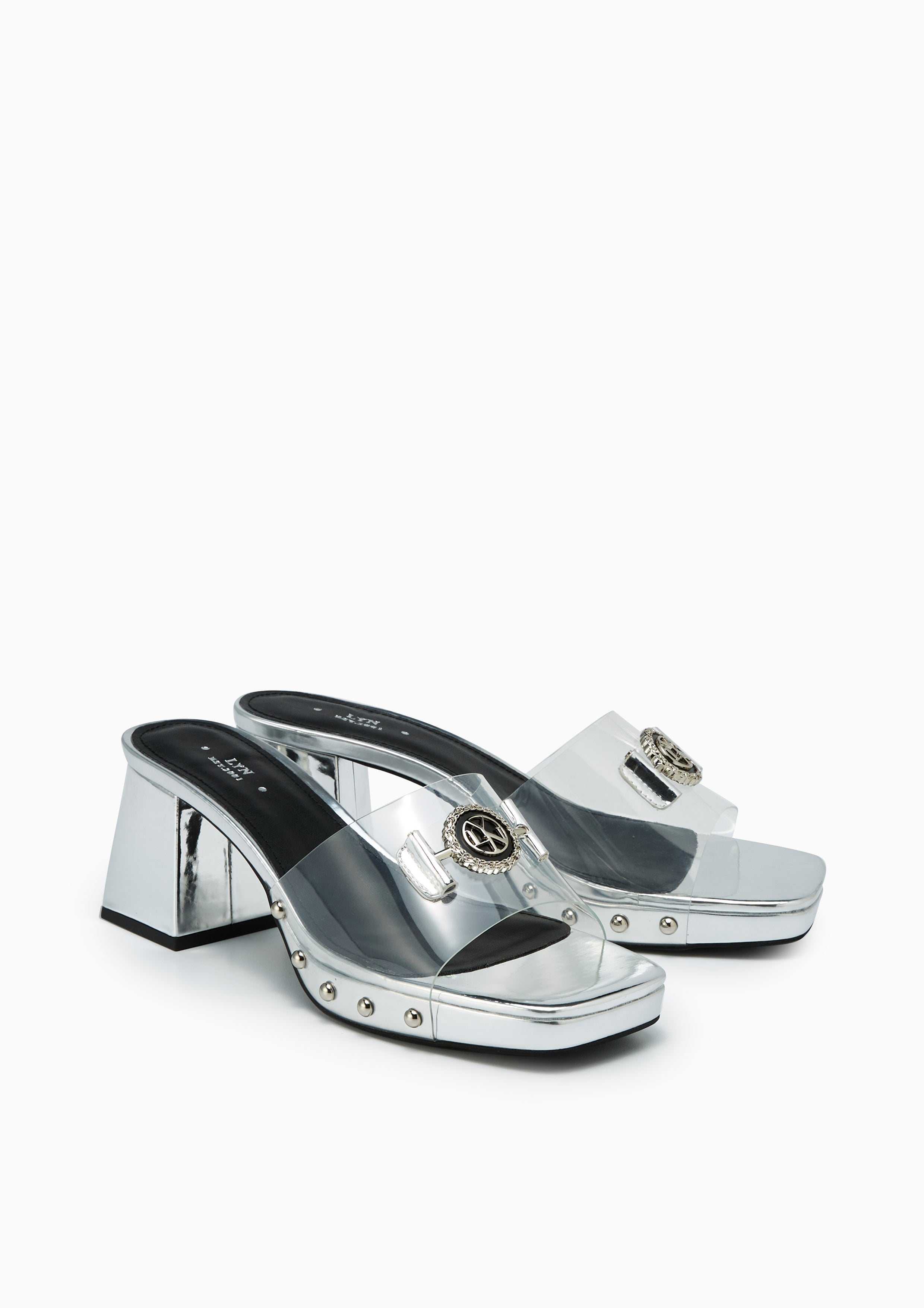 Clara Sandals Silver - Lyn TH