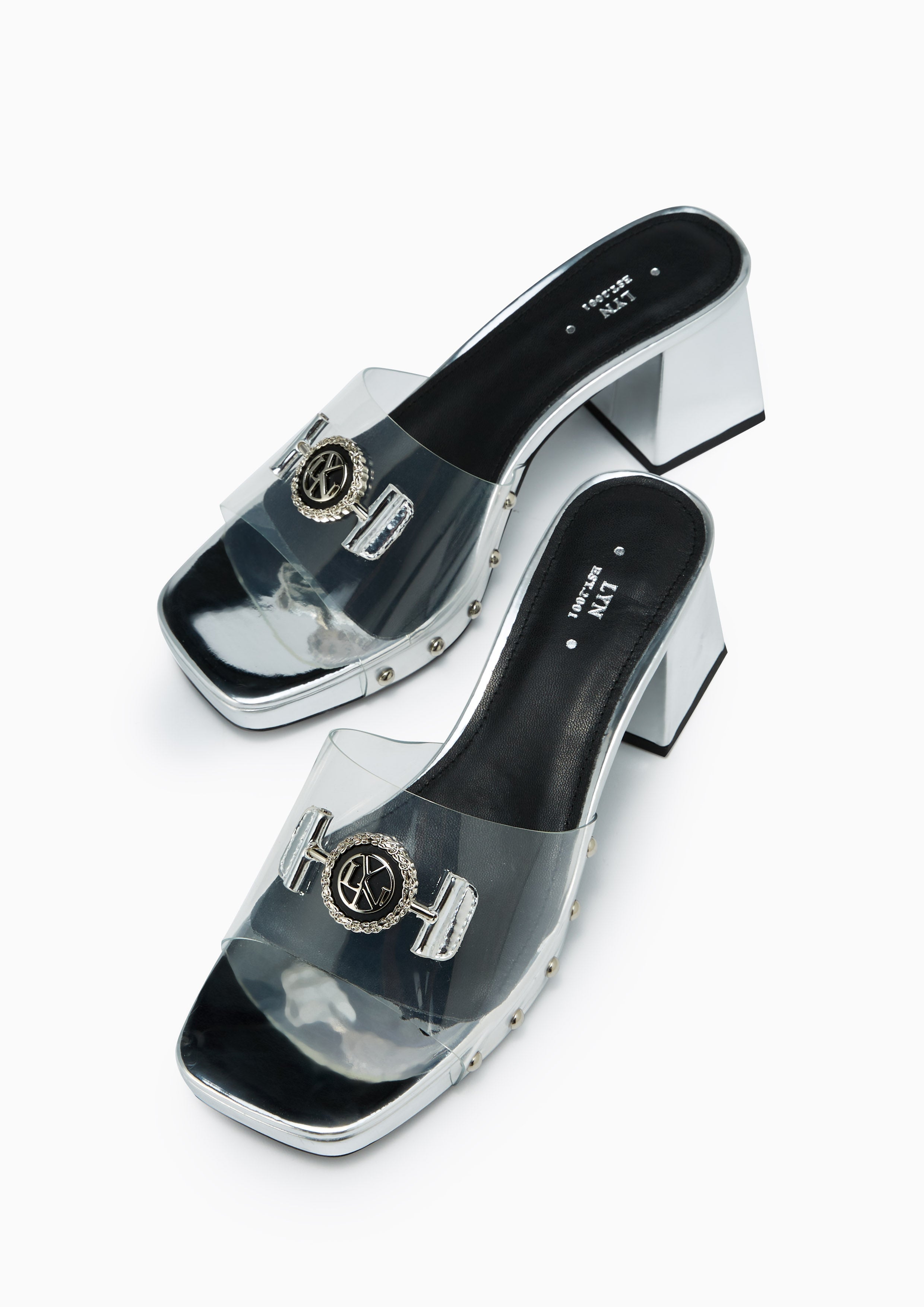 Clara Sandals Silver - Lyn TH