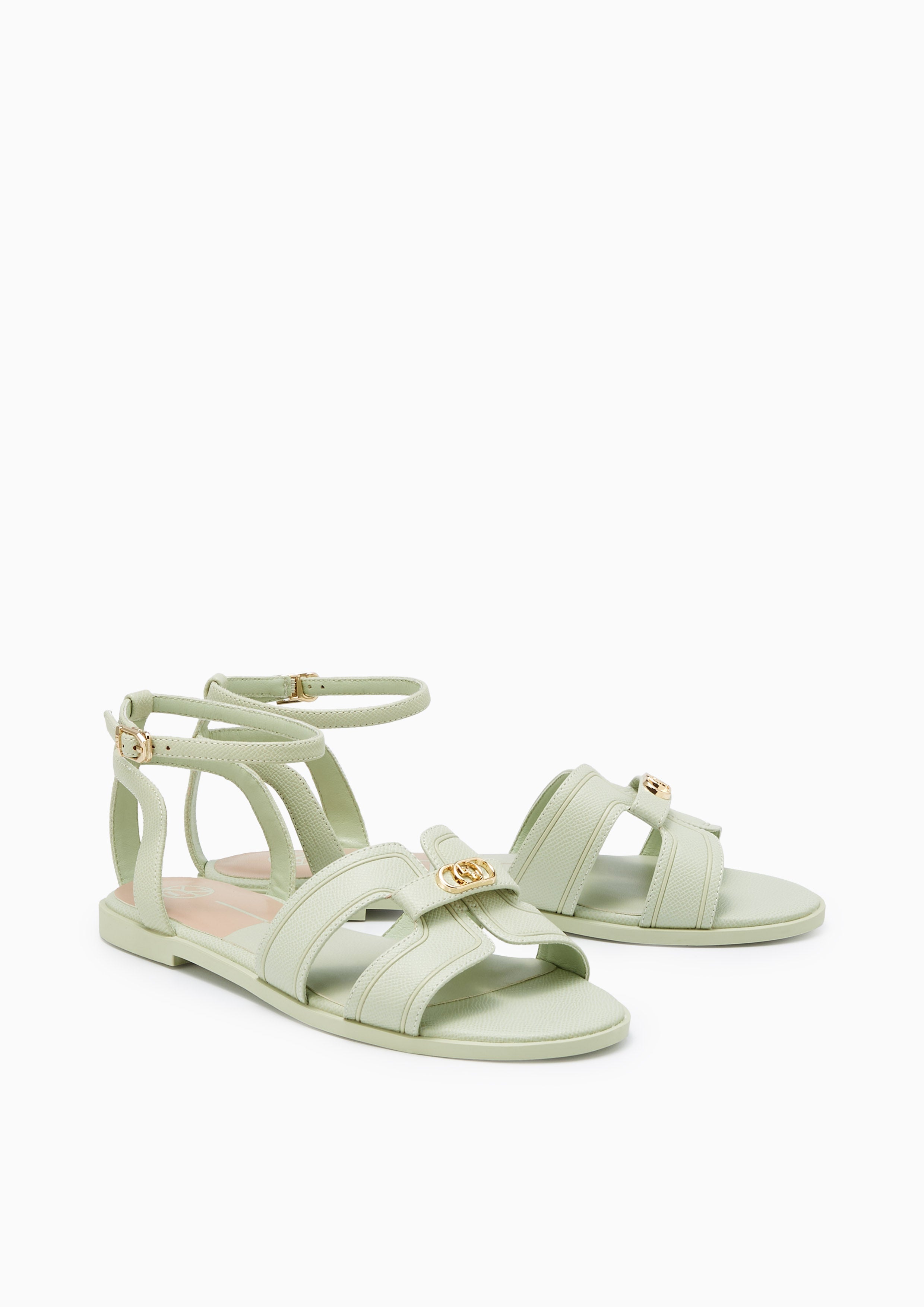 Hey Sandal Slingback Light Green - Lyn TH