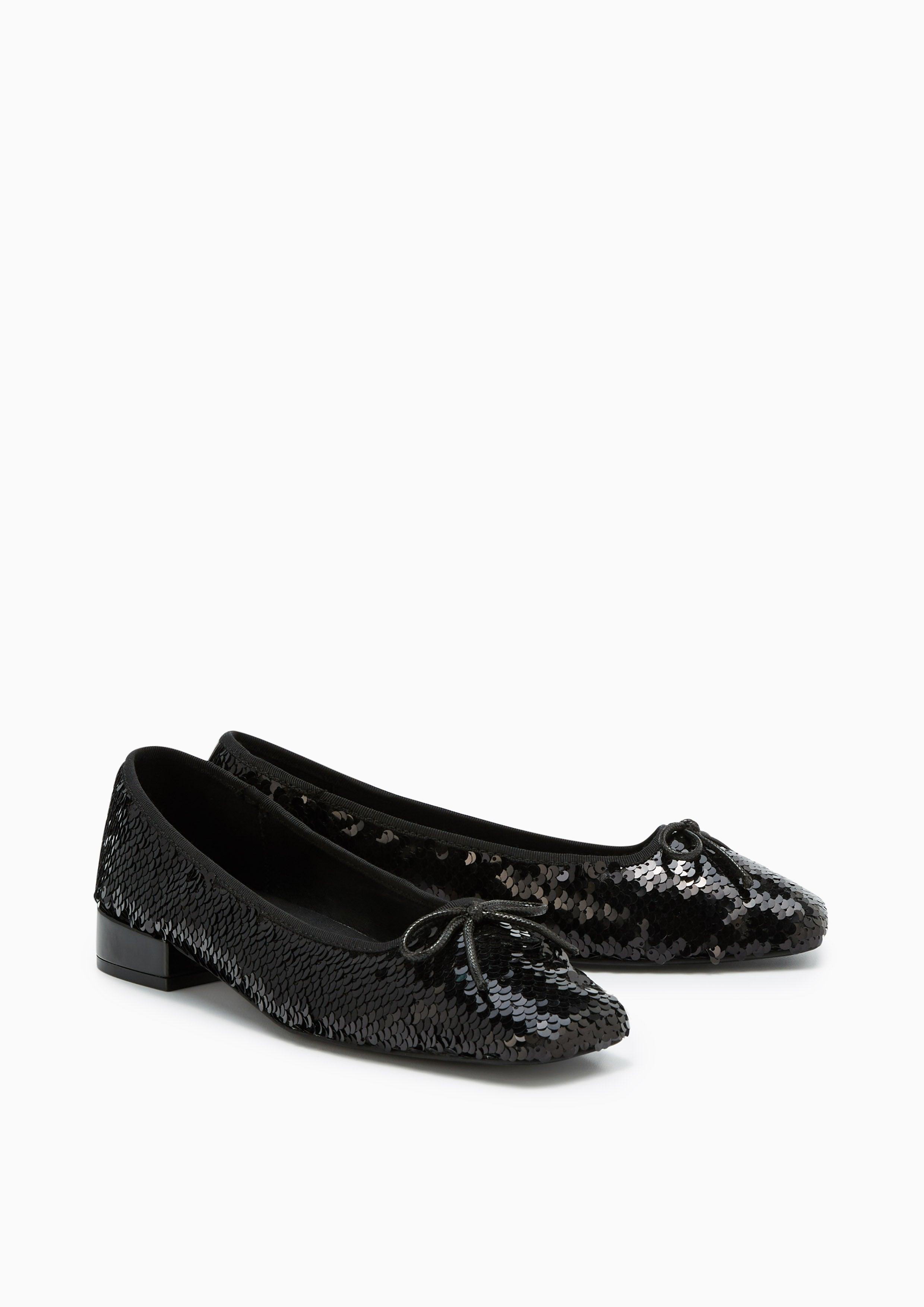 Brittany Low Heel Ballerinas Black